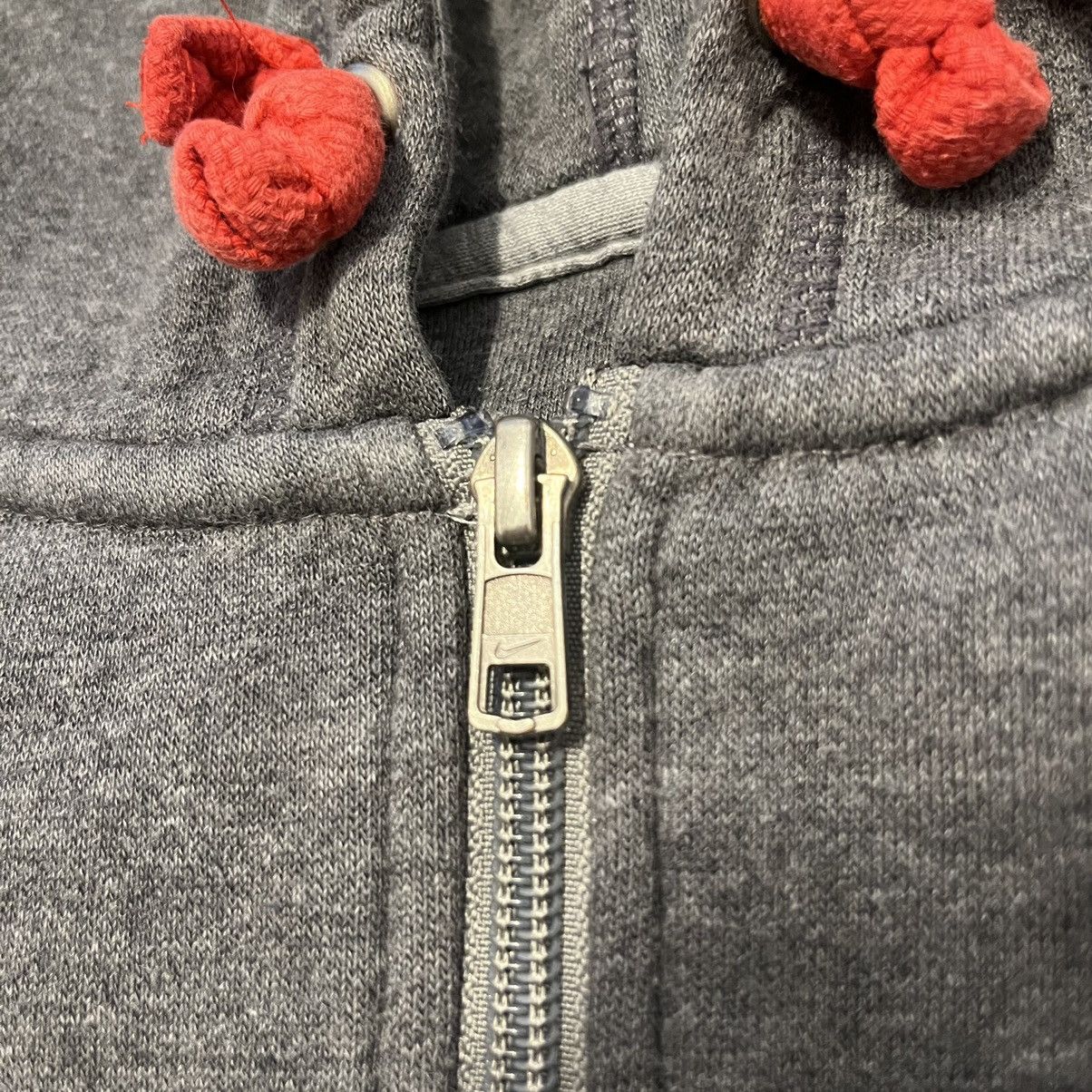 Other Vintage 00’s Nike Full Zip Small Logo Grey Hoodie Size US XL / EU 56 / 4 - 5 Thumbnail