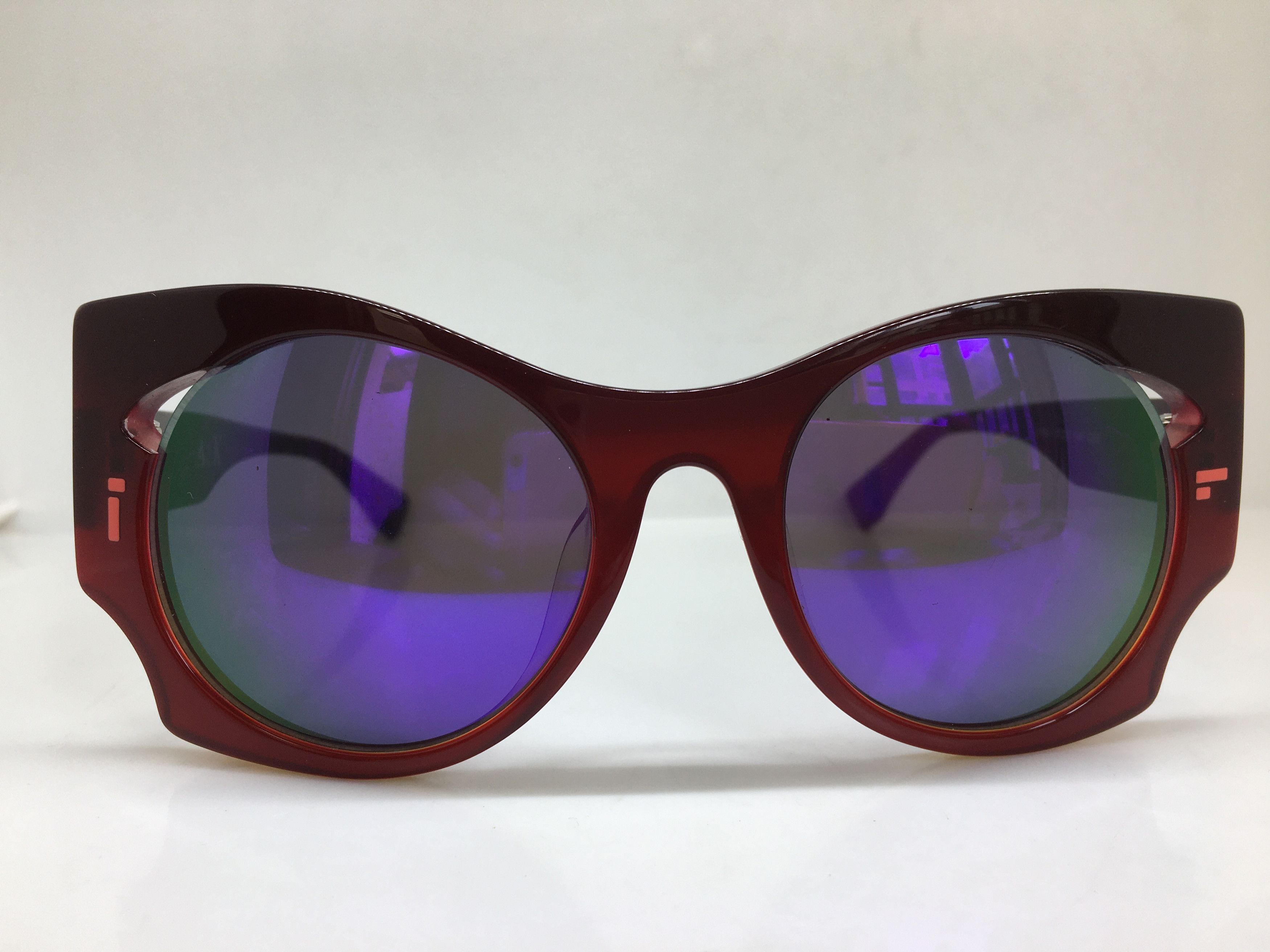 Other Handmade Acetate RUNWAY SHOW Cateye Round Sunglasses Size ONE SIZE - 1 Thumbnail