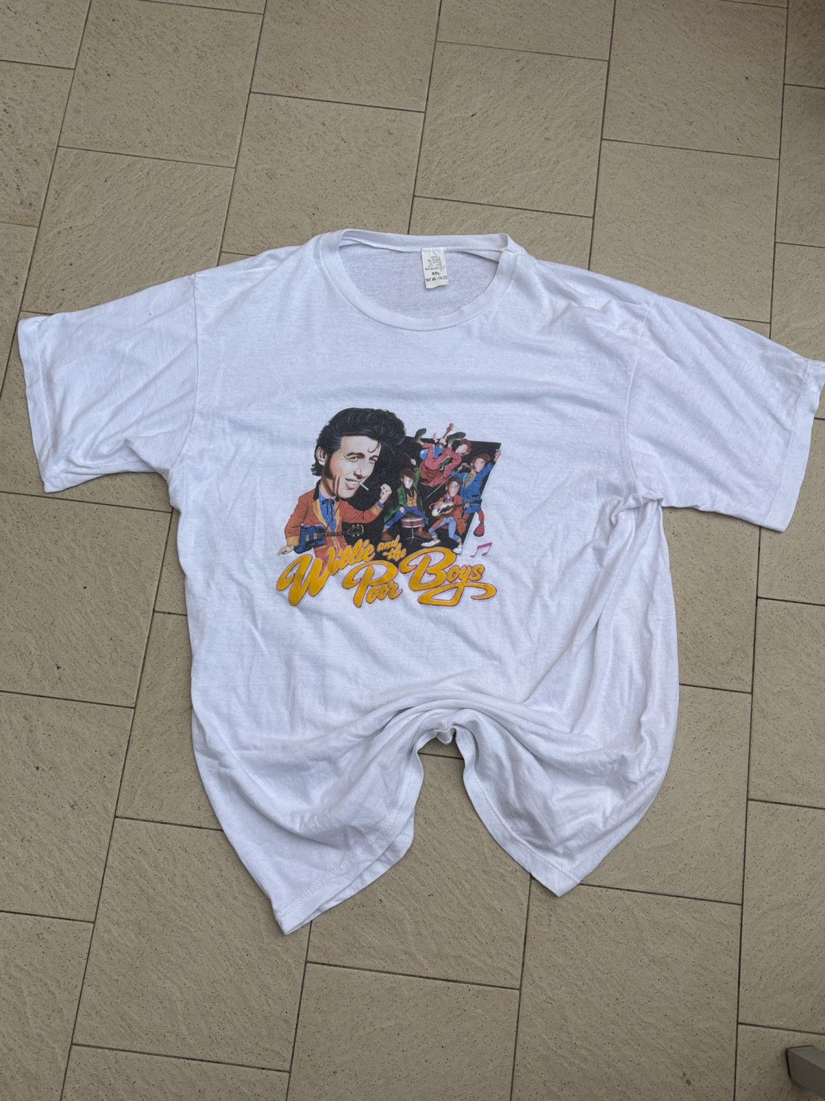 Other Vintage Willie & Poor Boys 1985 Bill Wyman Tee Size US XL / EU 56 / 4 - 3 Thumbnail