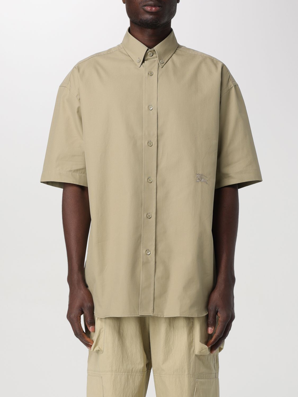 Image of Burberry Shirt Men Sage (Size XL)