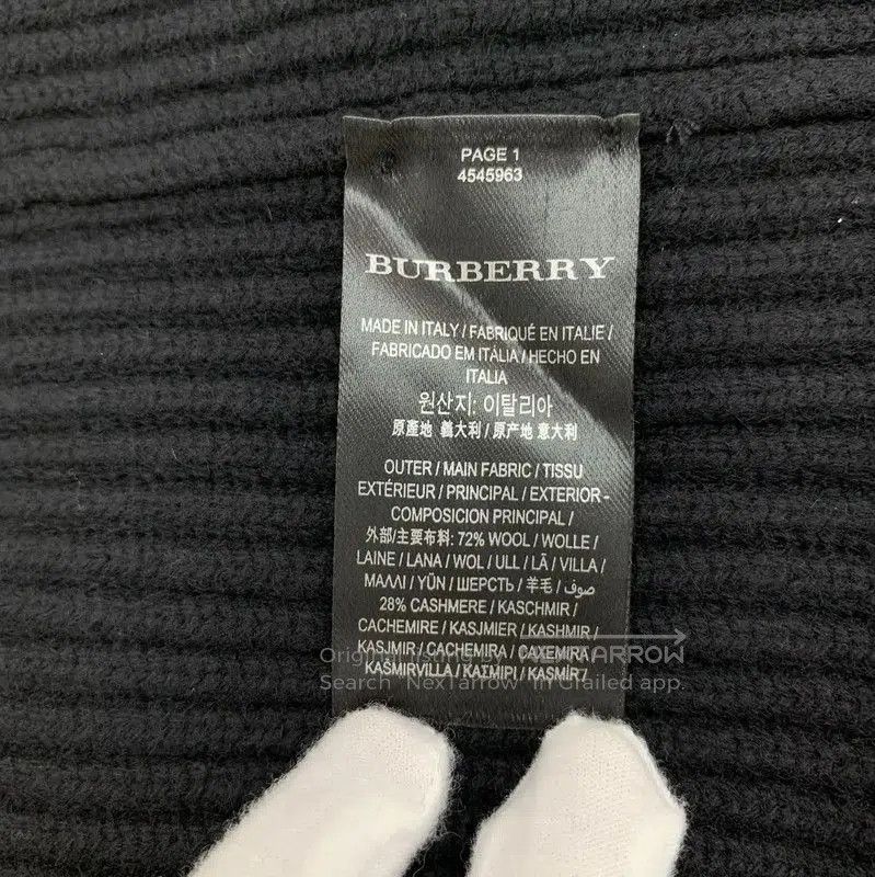 Burberry Burberry Black Wool Knit Sweater. Size S / US 4 / IT 40 - 7 Thumbnail