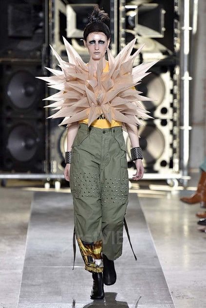 Junya Watanabe SS17 Junya Watanabe Comme Des Garcons Studded Cargo Pants Size 28" / US 6 / IT 42 - 3 Thumbnail