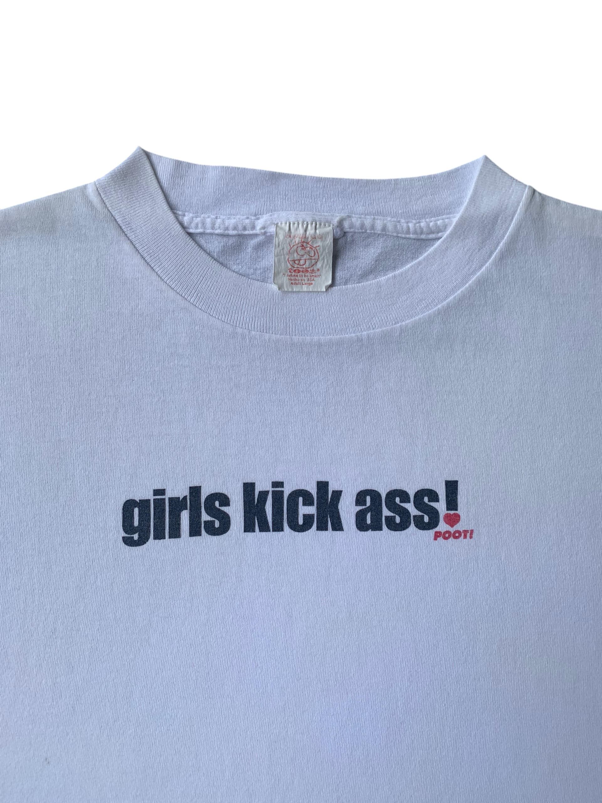 1990' Girls Kick Ass Poot Foundation Skateboard