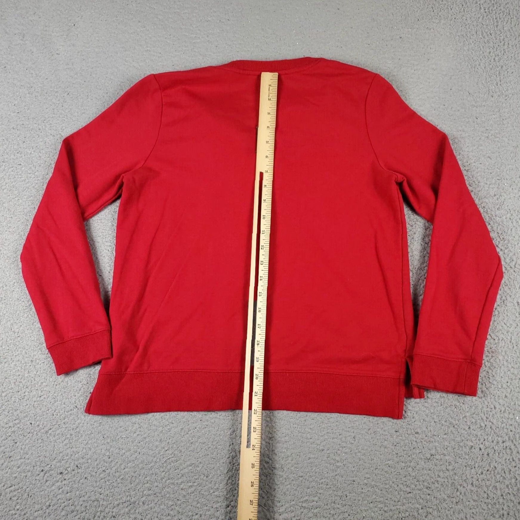 Tommy Hilfiger Womens Small Sweater Tommy Hilfiger Red Casual Pullover Sweatshirt Size S / US 4 / IT 40 - 6 Thumbnail