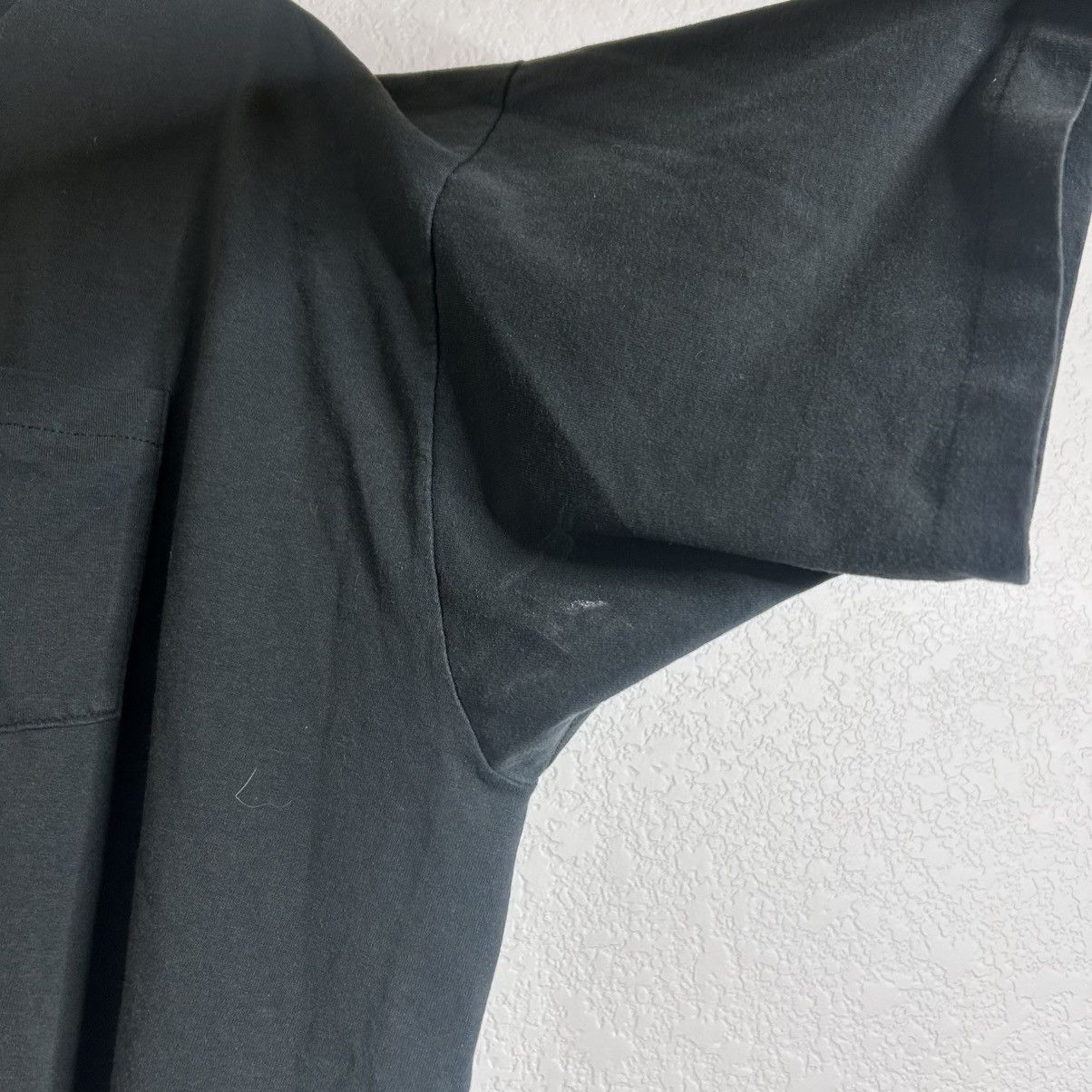 Hanes × Vintage Vintage duke faded black blank tee shirt Size US XXL / EU 58 / 5 - 4 Thumbnail