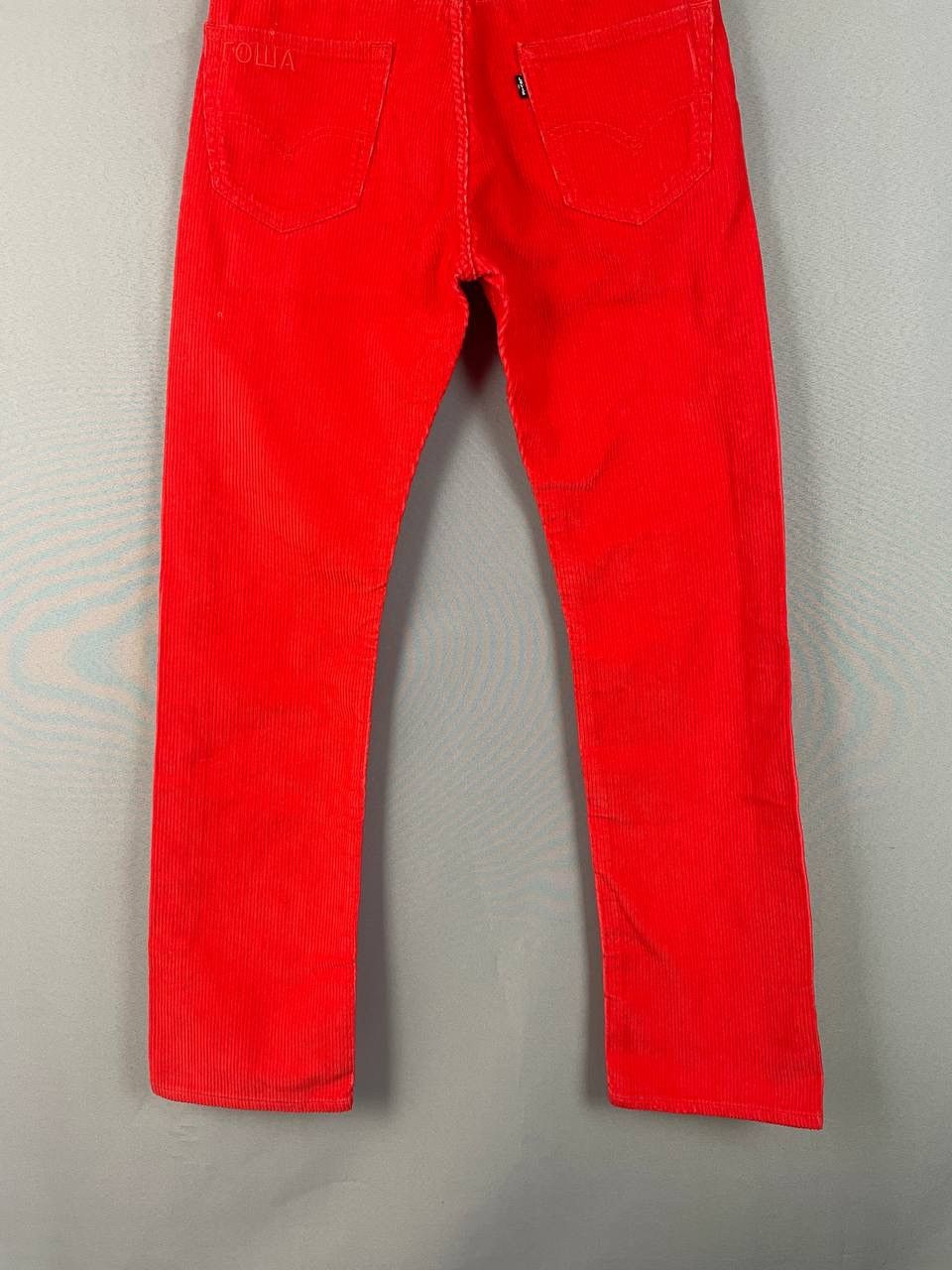 Gosha Rubchinskiy Gosha Rubchinskiy x Levi’s Red Corduroy Pants Size US 30 / EU 46 - 16 Thumbnail