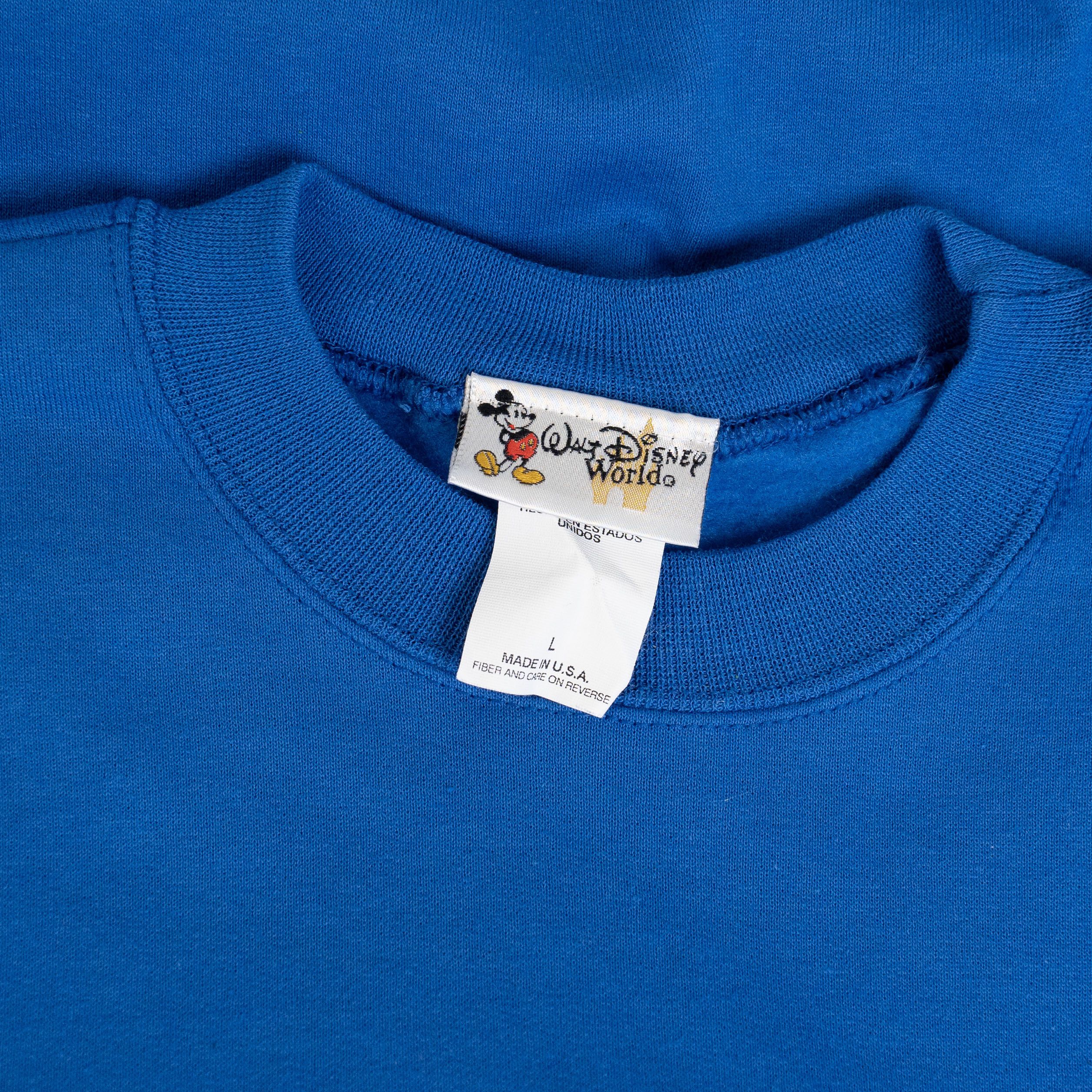 Disney Vintage 1990's Walt Disney World Mickey Mouse Crewneck Size US L / EU 52-54 / 3 - 3 Thumbnail