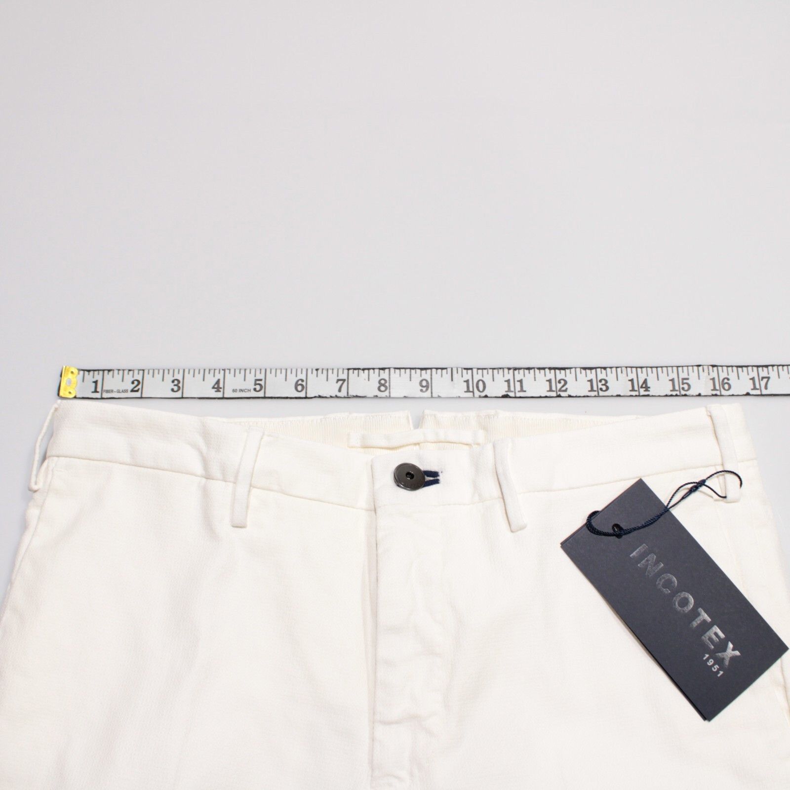 Incotex INCOTEX New with tags Chino Size 32 US In White Size US 32 / EU 48 - 7 Thumbnail