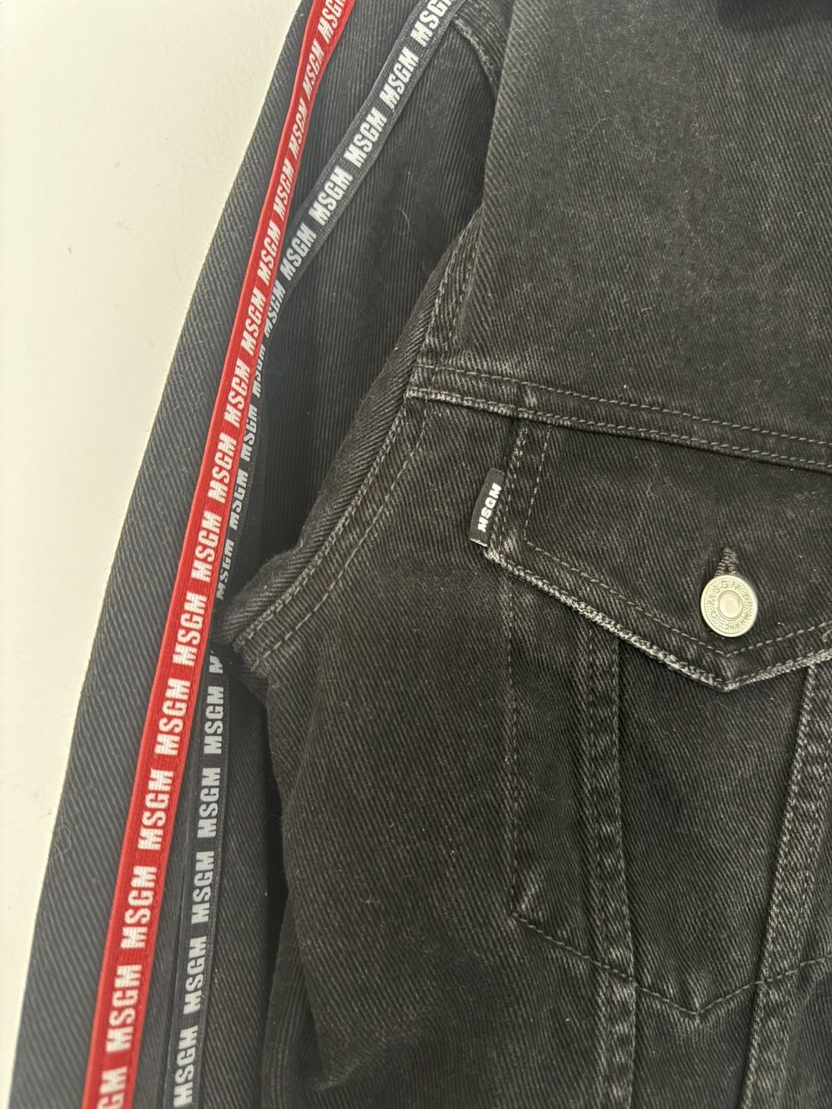 MSGM MSGM Denim Jacket Size XS / US 0-2 / IT 36-38 - 3 Thumbnail
