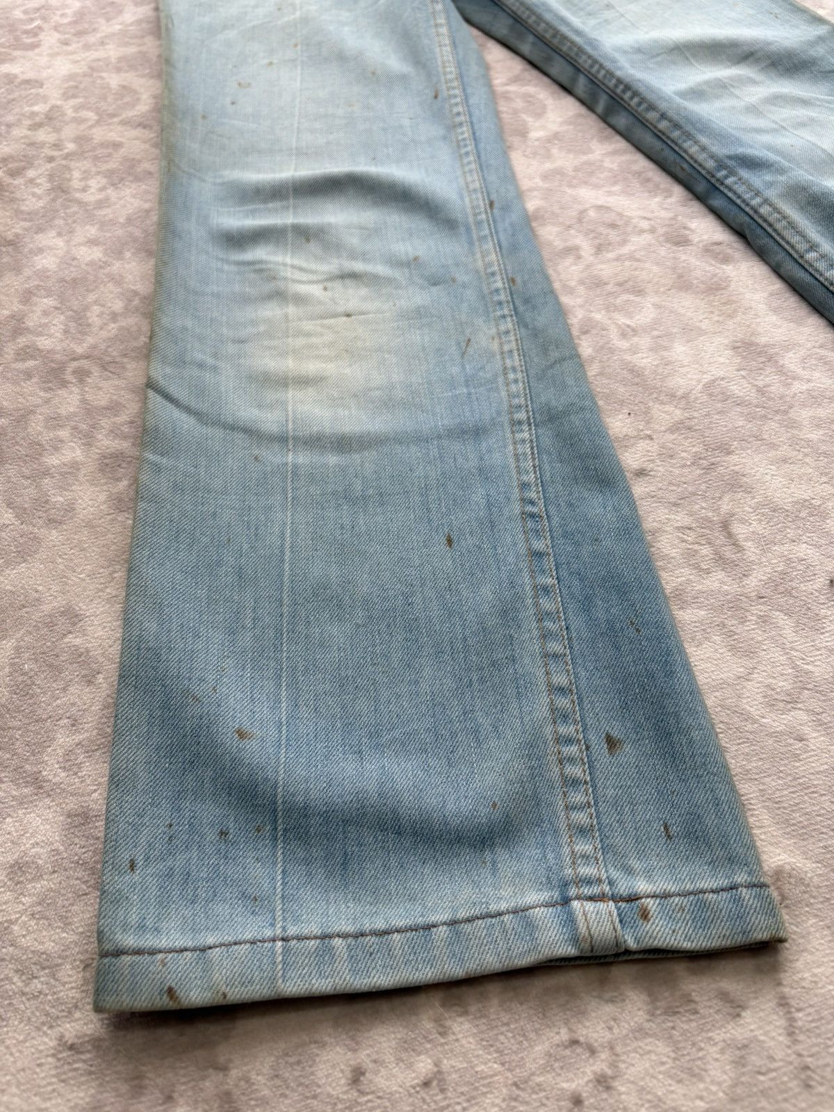 Levi's Vintage Clothing HOLY GRAIL 70’s ULTRA-RARE Levis 646 Orange Tab Museum Piece Size US 28 / EU 44 - 4 Thumbnail
