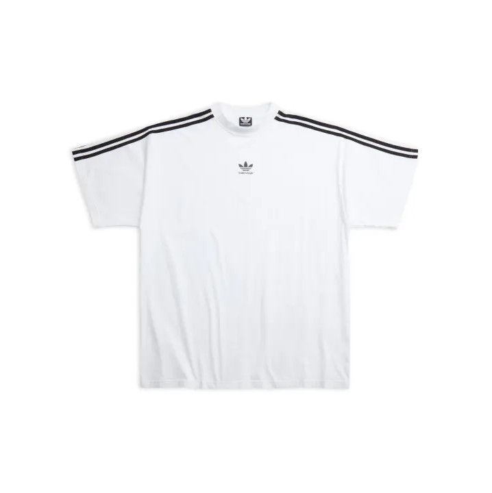Balenciaga Balenciaga x Adidas Logo Graphic Short Sleeve T-shirt Size US M / EU 48-50 / 2 - 1 Thumbnail