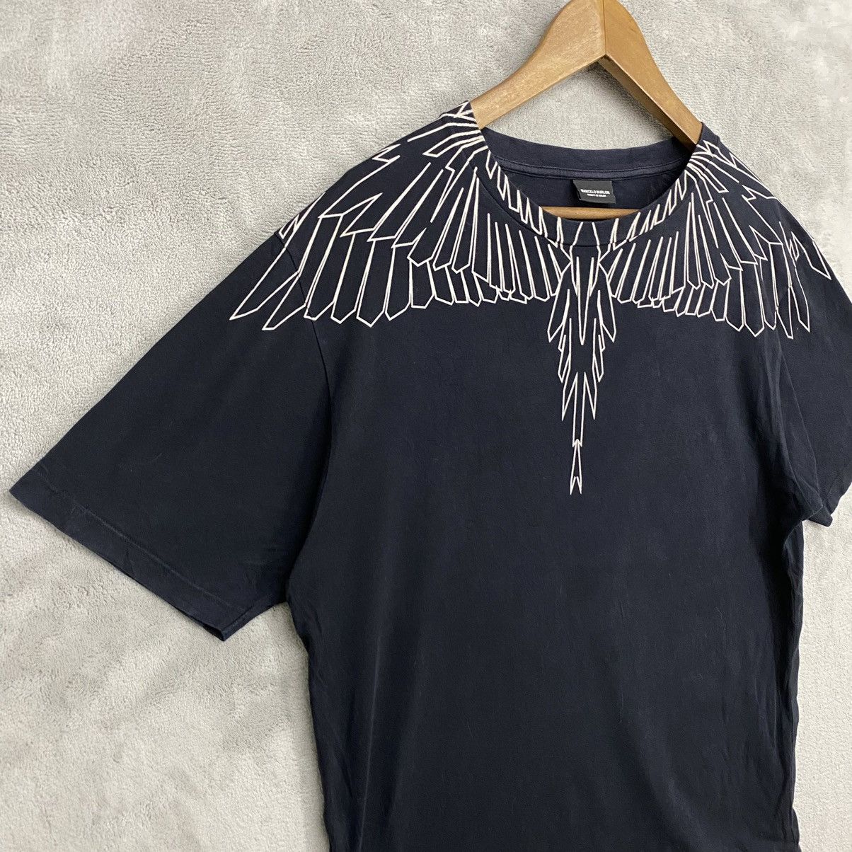 Marcelo Burlon MARCELO BURLON WING BLACK TEE Size US M / EU 48-50 / 2 - 3 Thumbnail