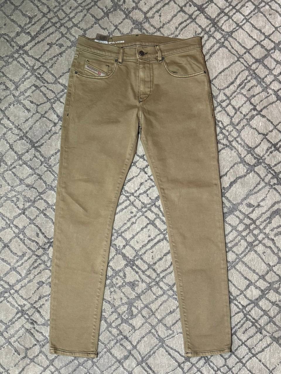 Diesel × Japanese Brand × Vintage Diesel Vintage Japanese Streetwear y2k Beige Denim Jeans Size US 32 / EU 48 - 5 Thumbnail