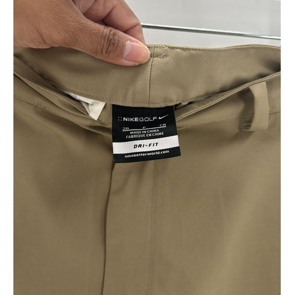 Nike Nike Golf Dri Fit standard fit size 28 or S khaki summer Size US 28 / EU 44 - 3 Thumbnail