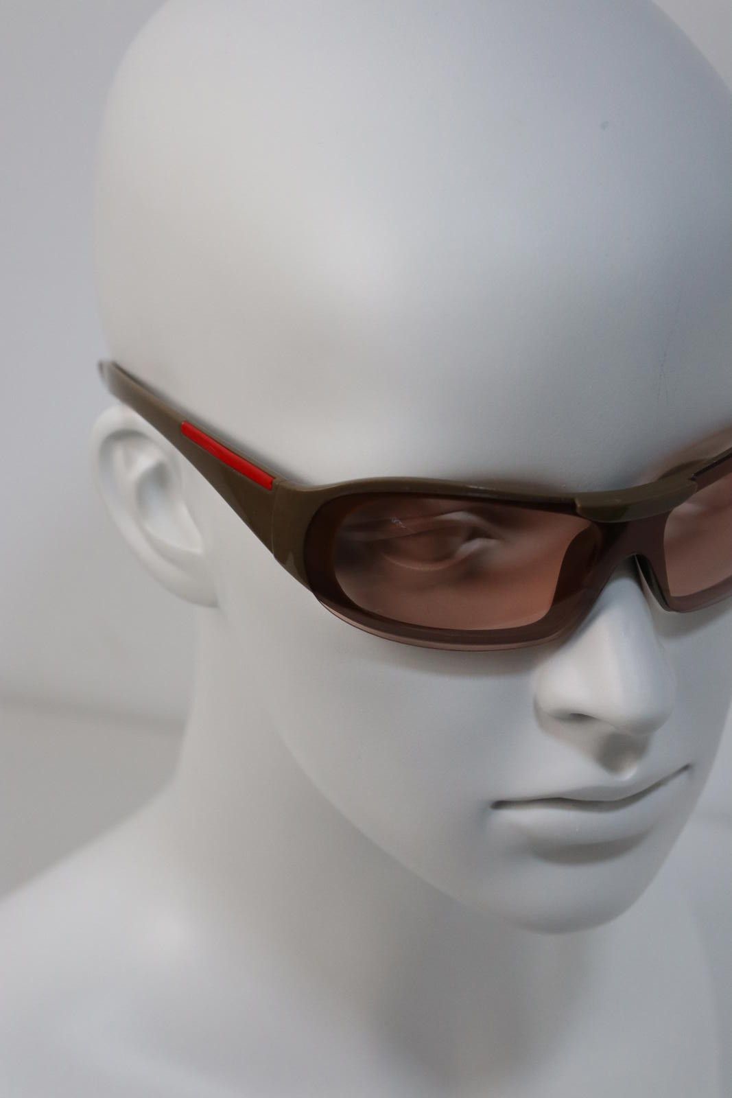 Other Y2k Avant Garde Futuristic Brown Sunglasses Unisex OS Size ONE SIZE - 6 Thumbnail