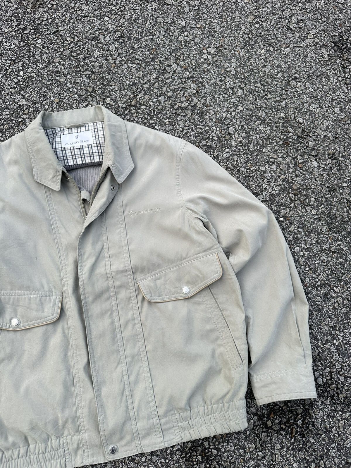 Japanese Brand 👹Current Stage Light Bomber Jacket Size US M / EU 48-50 / 2 - 5 Thumbnail