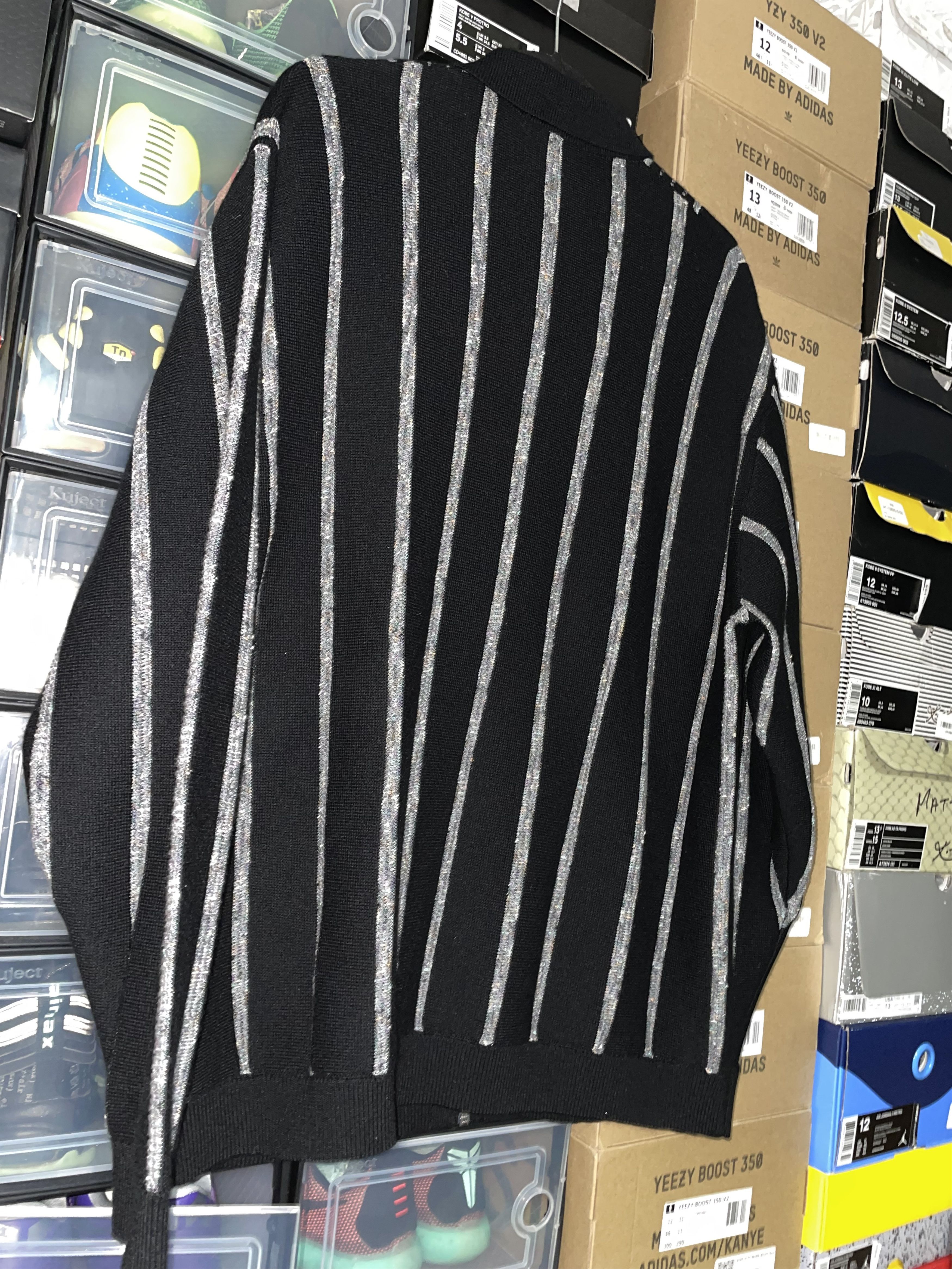 Supreme Supreme Speckle Stripe Zip Up Cardigan FW24 size XL NEW Size US XL / EU 56 / 4 - 5 Thumbnail