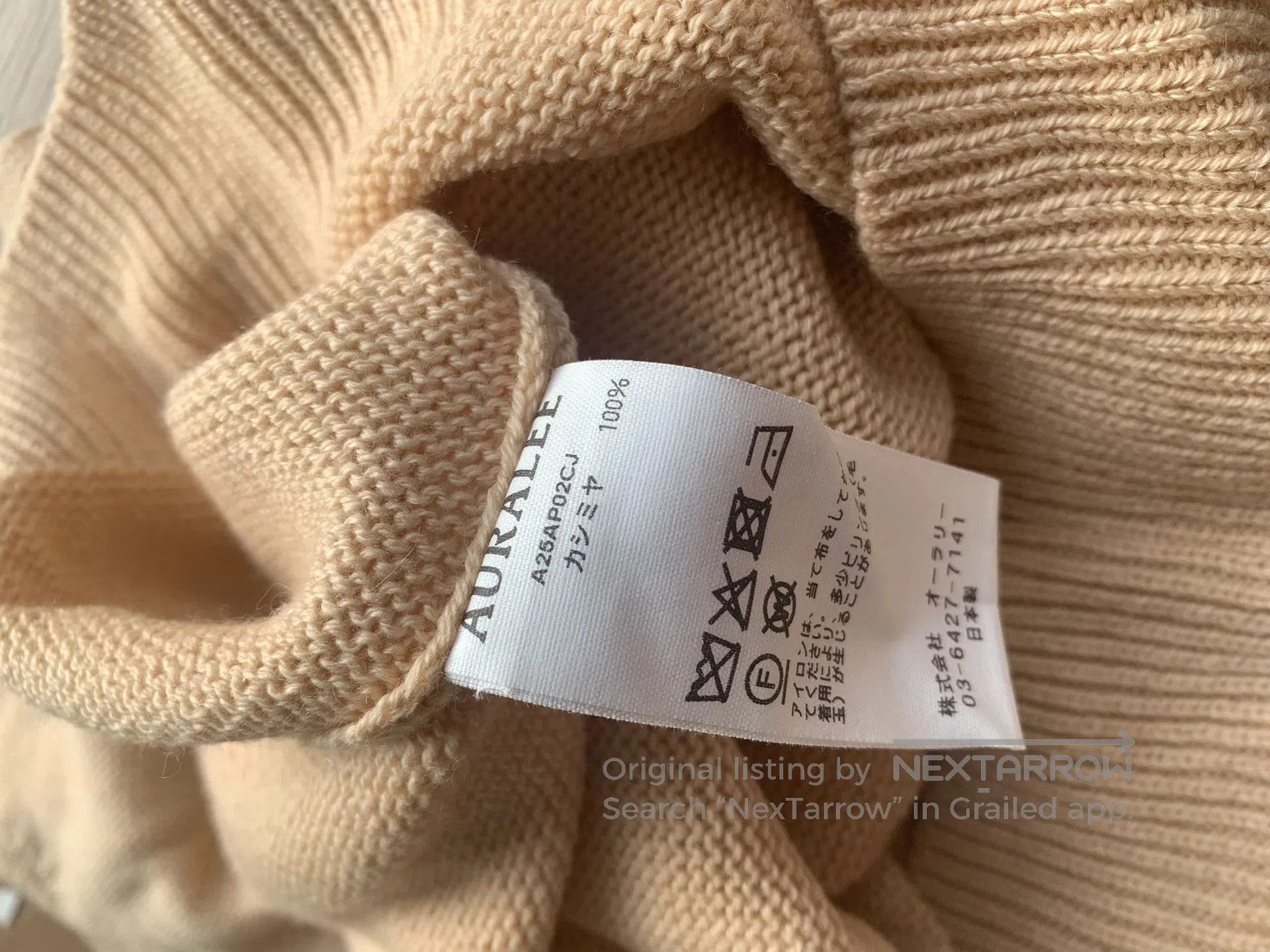 Auralee AURALEE 25AW Lightweight Cashmere Crewneck. Size US XXL / EU 58 / 5 - 5 Thumbnail
