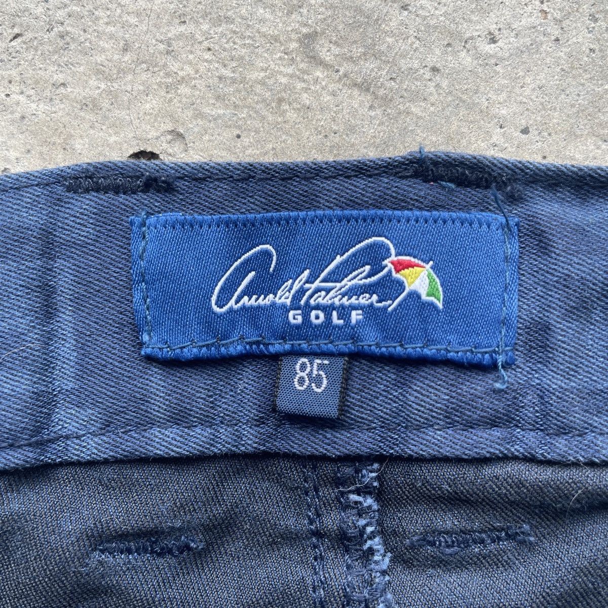 Vintage Vintage Arnold Palmer Golf Full Print Faded Trousers Pants Size US 33 - 7 Thumbnail