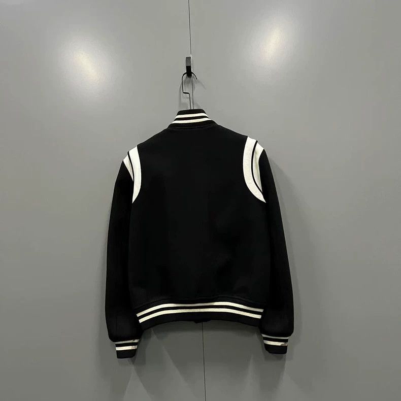 Saint Laurent Paris Saint Laurent ParisBlack and white Teddy jacket 2504-Nexta Size US S / EU 44-46 / 1 - 2 Thumbnail