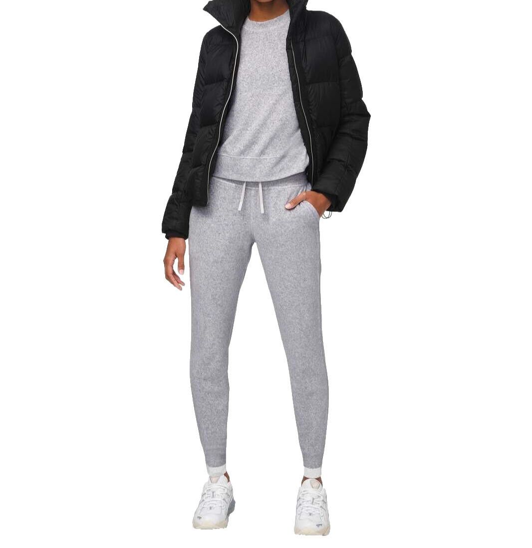 Designer Lululemon Women Medium Every Moment Crew Core Grey Sweater Size M / US 6-8 / IT 42-44 - 1 Thumbnail