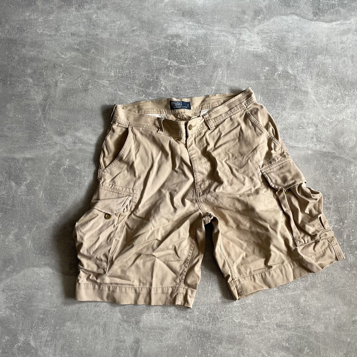 Polo Ralph Lauren Vintage cargo shorts polo Ralph Lauren military ninja japan Size US 34 / EU 50 - 1 Thumbnail