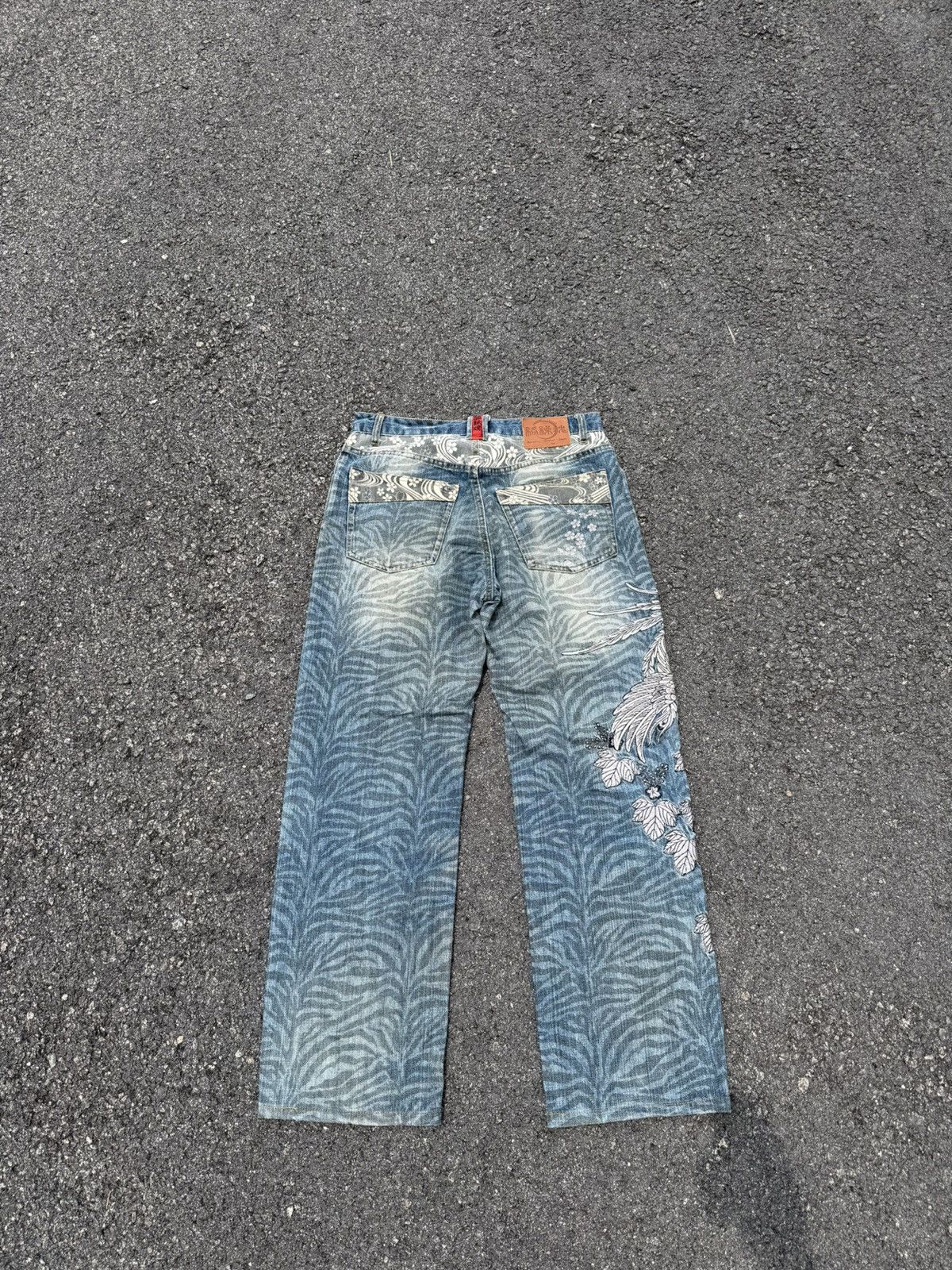Karakuri Tamashii Karakuri Tamashi Sukajan Denim Size US 35 - 6 Thumbnail
