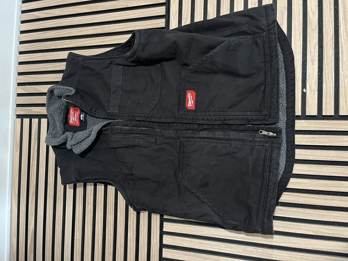 Other Milwaukee Gridiron Jacket Men L Black Canvas Sherpa Size US L / EU 52-54 / 3 - 1 Thumbnail