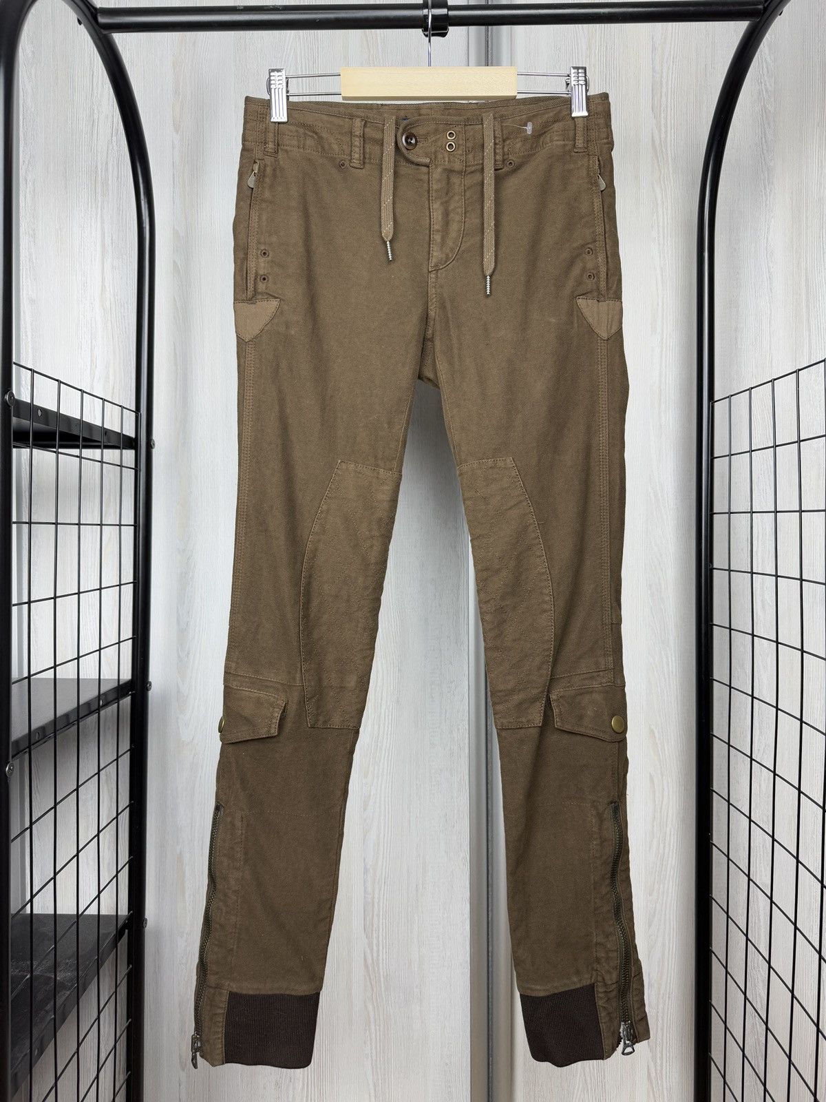 Ralph Lauren Ralph Lauren Cargo Equestrian Riding Stretch Ankle Pants Size 28" / US 6 / IT 42 - 2 Thumbnail