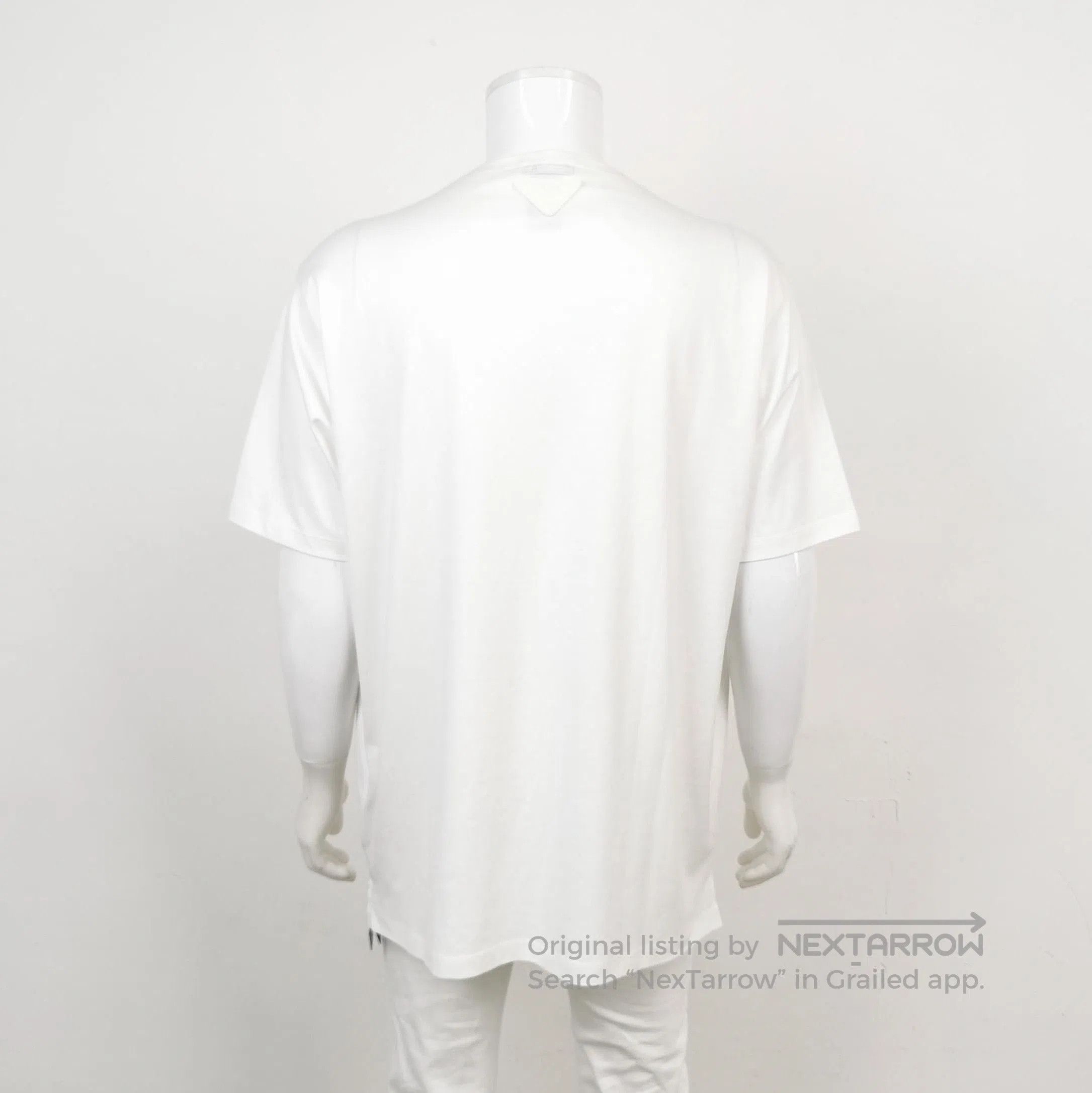 Prada Prada Cotton Crew Neck T. Size S / US 4 / IT 40 - 2 Thumbnail