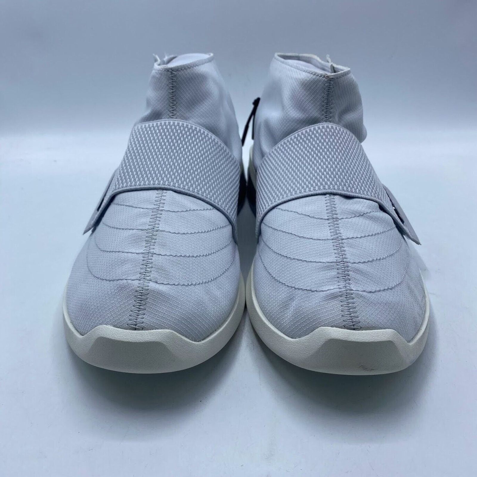 Nike NEW Nike Air / Fear Of God MOC Platinum Black AT8086 001 Size US 12 / EU 45 - 4 Thumbnail