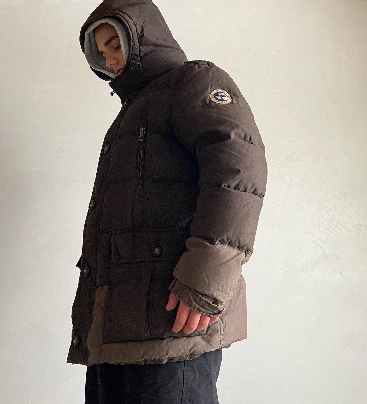 Napapijri × Vintage Vintage Napapijri Puffer parkas jacket mens very rare Size US XL / EU 56 / 4 - 3 Thumbnail