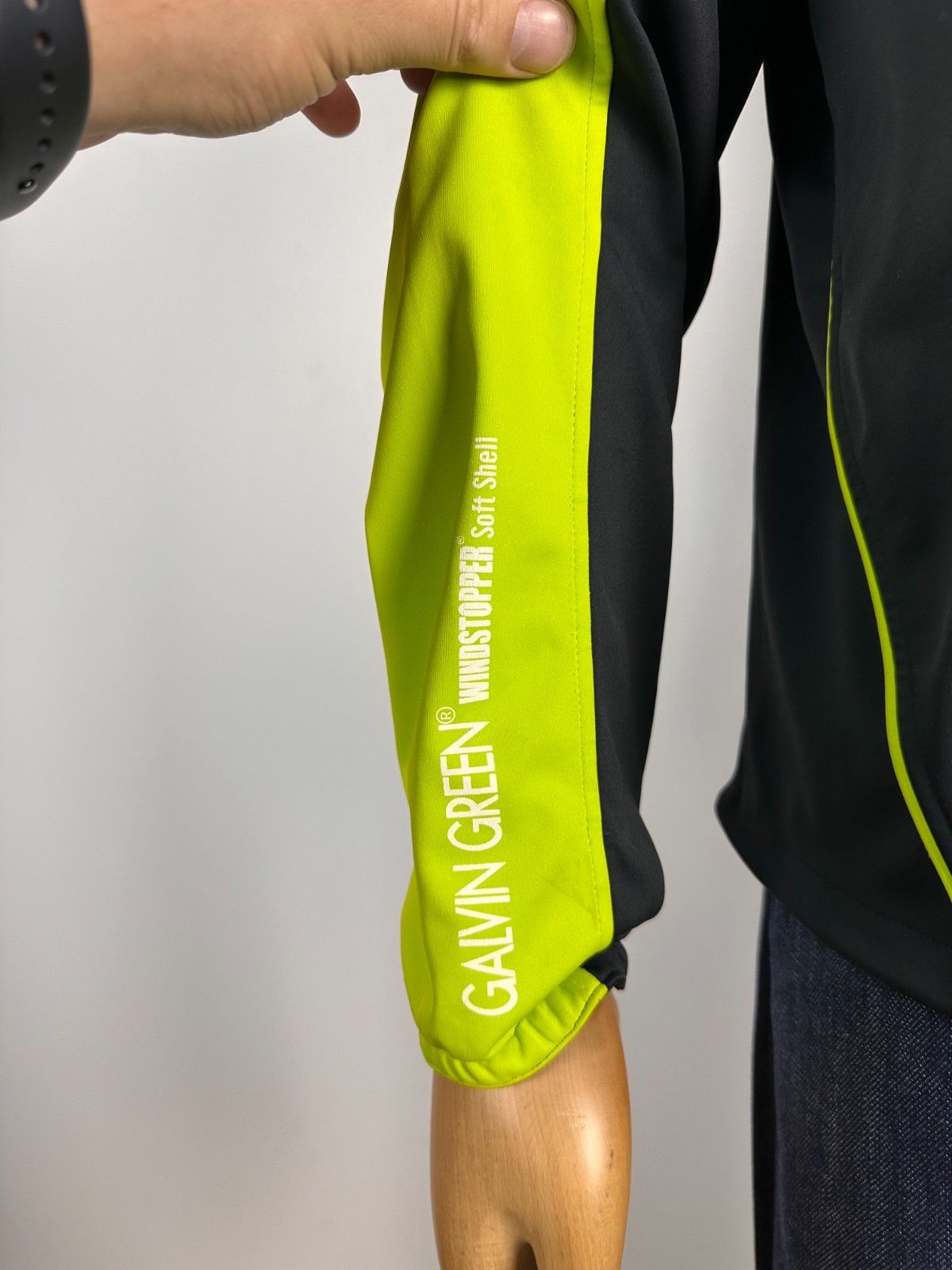 Galvin Green Galvin Green Mens Black Lime Pullover Windstopper Jacket Size US L / EU 52-54 / 3 - 5 Thumbnail