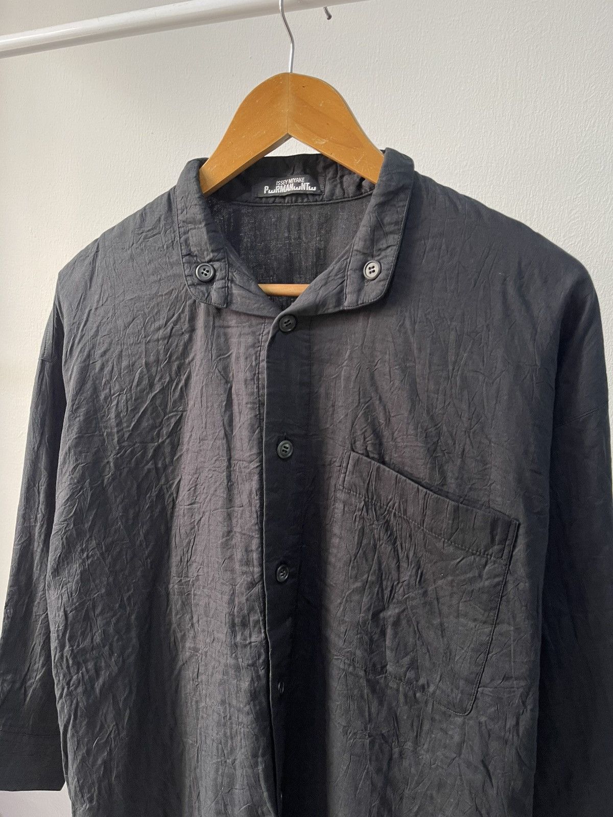 Issey Miyake 80s Issey Miyake Permanente Button Up Size US L / EU 52-54 / 3 - 5 Thumbnail
