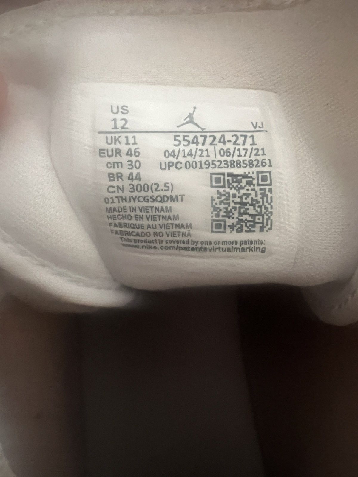 Jordan Brand Hemp/white-Gum yellow Size US 12 / EU 45 - 7 Thumbnail