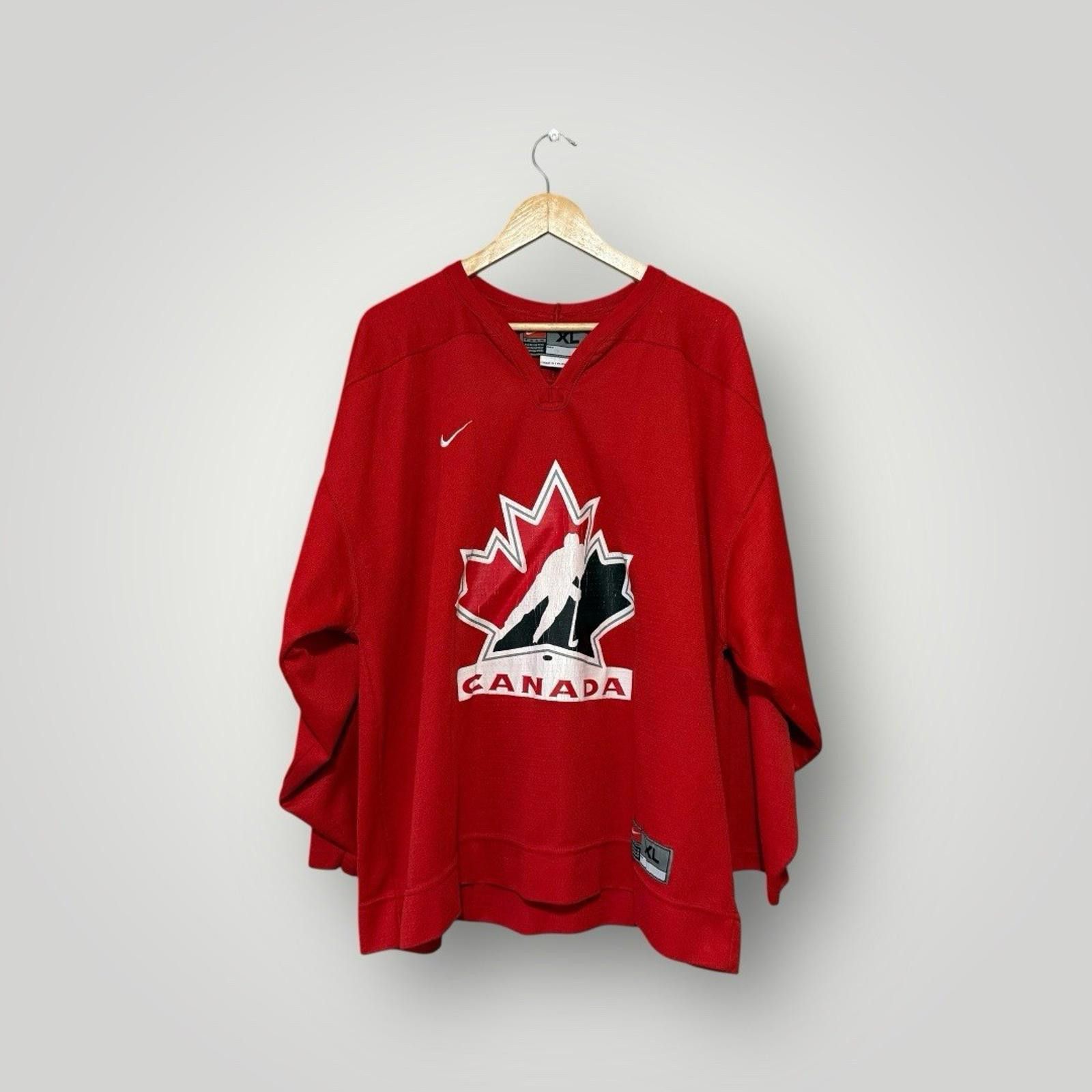 Nike 90s Nike Team Canada Jersey Size XL Men’s Size ONE SIZE - 1 Thumbnail