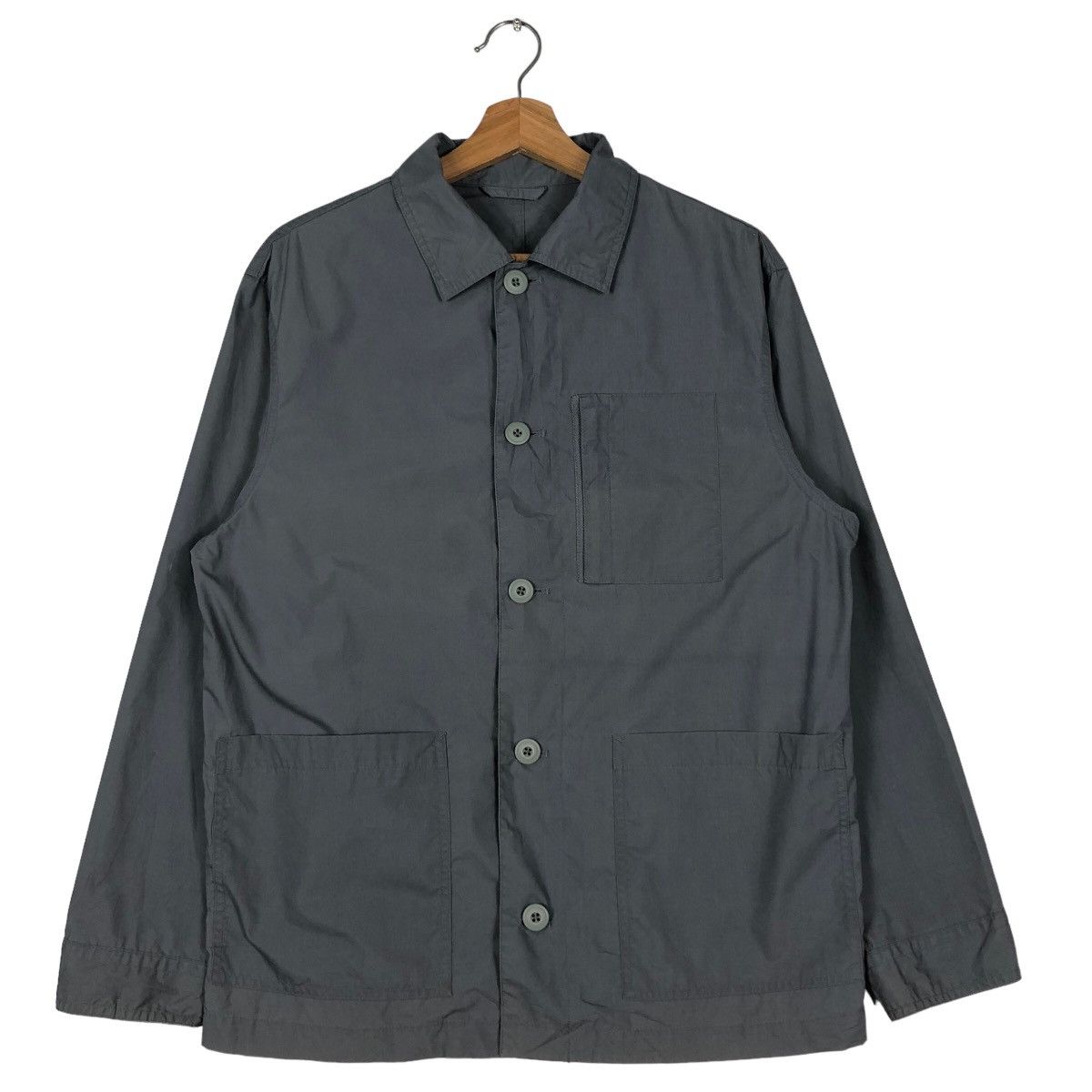 Japanese Brand 🔥Vintage Chore Work Jacket Uniqlo Japan Issey Miyake Size US S / EU 44-46 / 1 - 1 Thumbnail