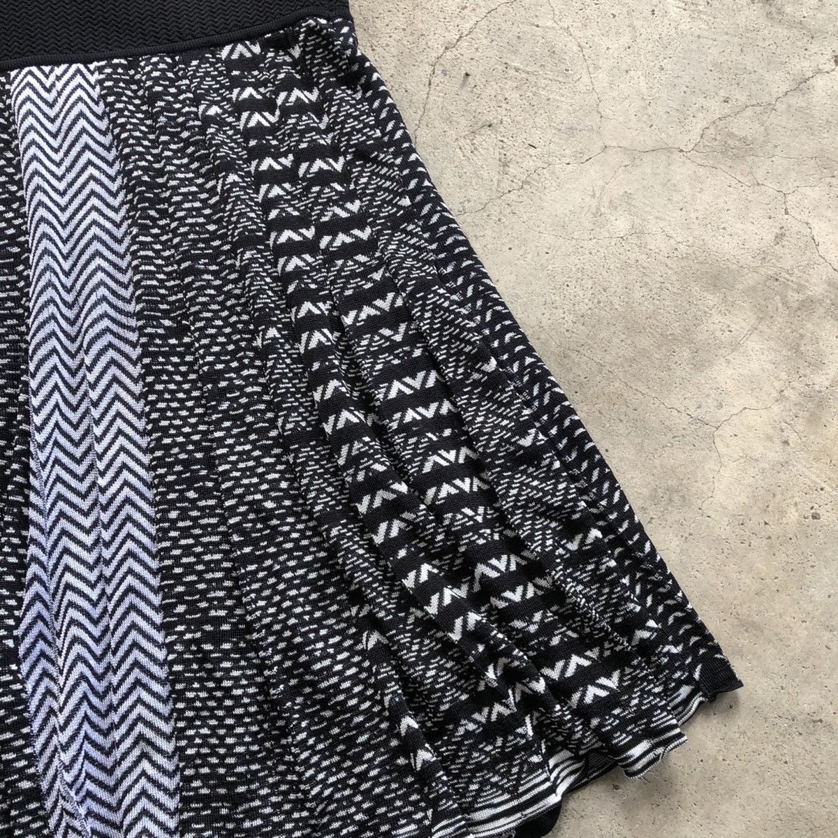Missoni MISSONI Knit Striped Skirt Size 34" / US 12 / IT 48 - 3 Thumbnail