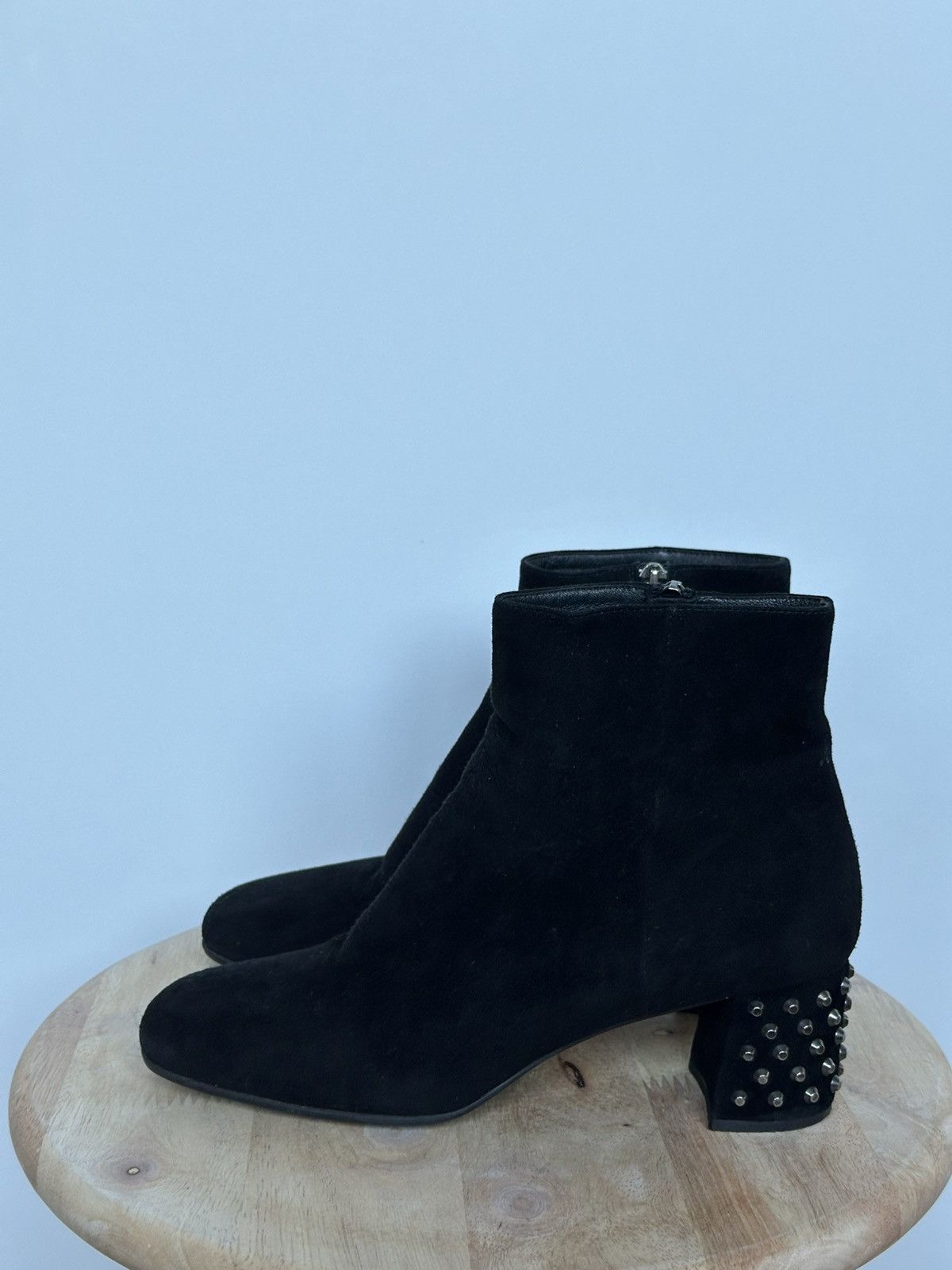 Designer × Prada Prada suede Boots with studs Size US 5.5 / IT 35.5 - 1 Thumbnail