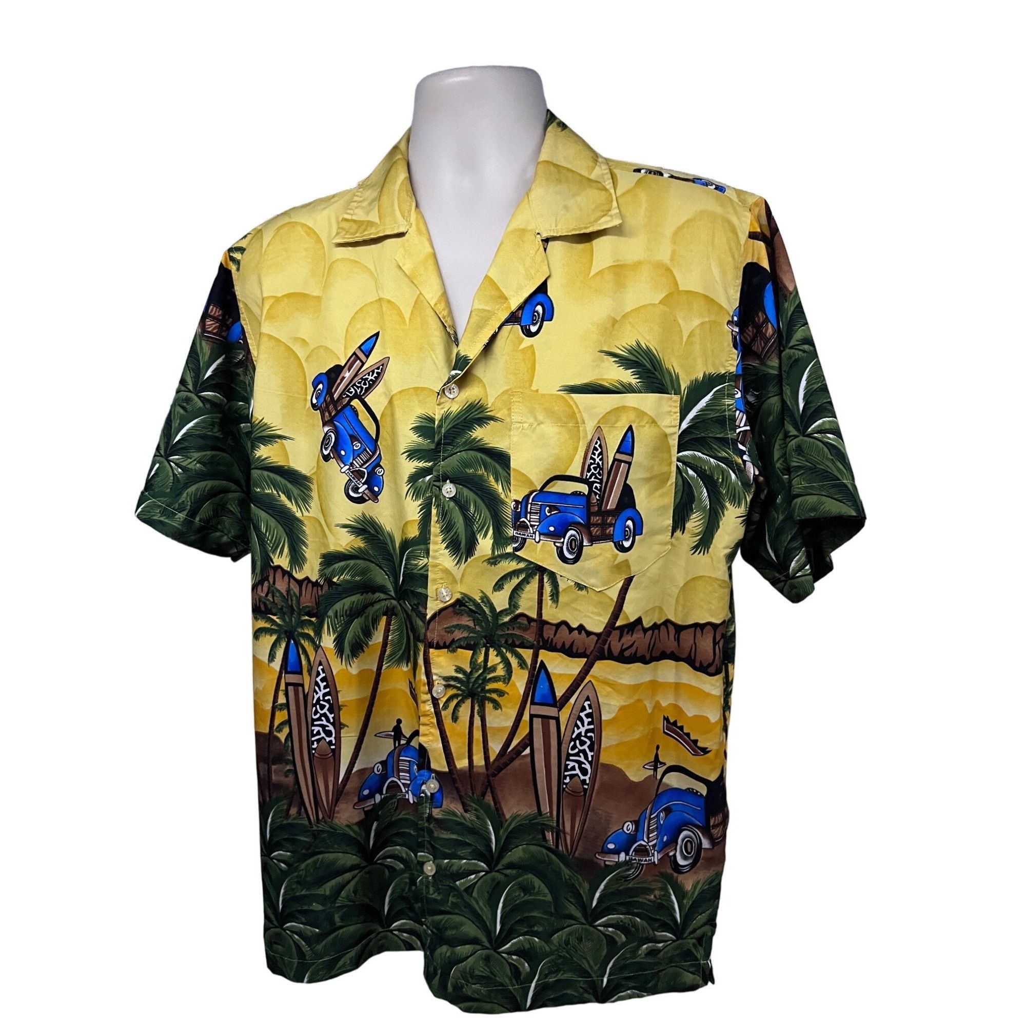 Pacific and Co. Pacific & Co Vintage Hawaiian Aloha Button Up Shirt Med Size US M / EU 48-50 / 2 - 1 Thumbnail