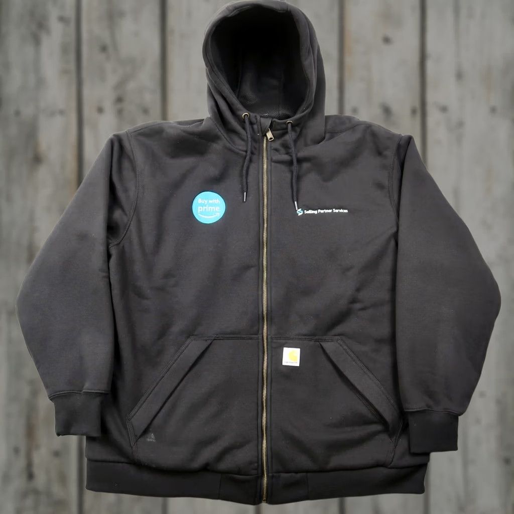 Carhartt Carhartt Rain Defender Hoodie XL Loose Fit Thermal Lined Full Zip Logo Size US XL / EU 56 / 4 - 1 Thumbnail