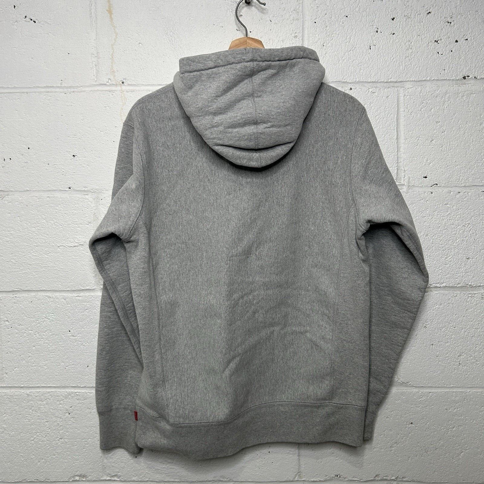 Supreme Supreme Fleece Pullover Blank Hoodie “Heather Grey” Size US M / EU 48-50 / 2 - 2 Thumbnail