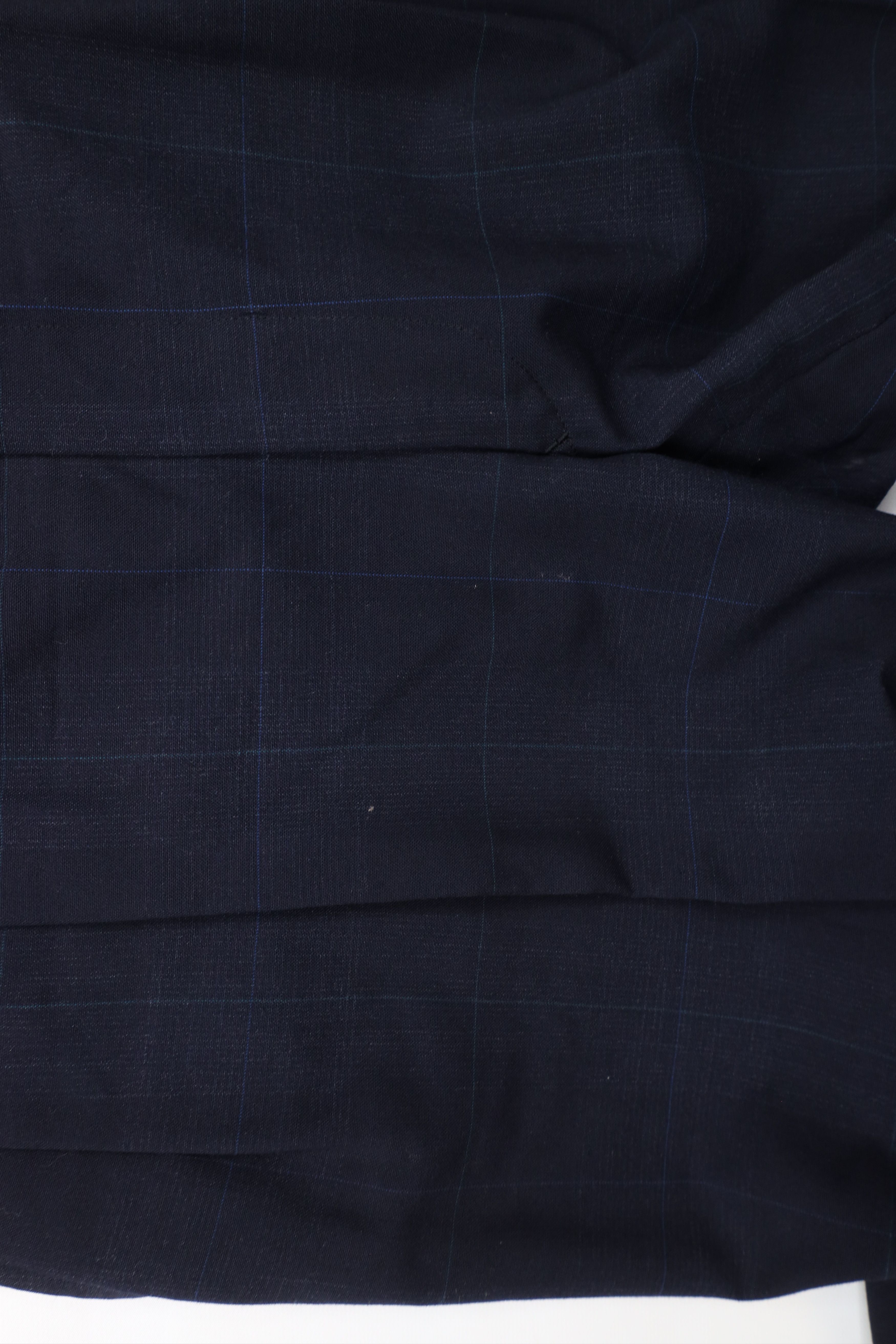 Vintage Vintage 90s Streetwear Hand Tailored Wool Wide Leg Pants Size US 36 / EU 52 - 7 Thumbnail