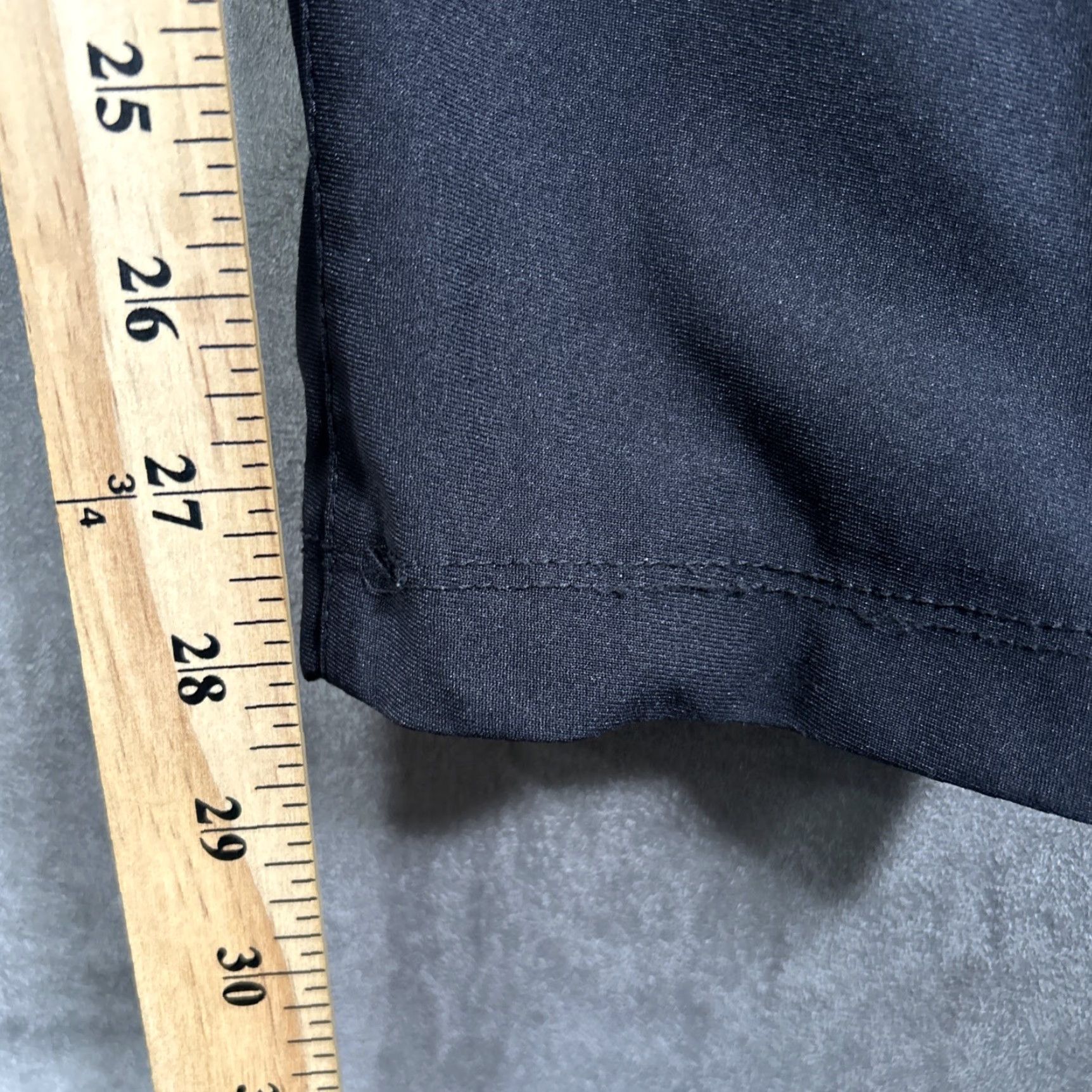 Cuts Cuts AO Jogger Mens L Black Tapered Stretch MB10057V 32x28 Jogger Pants Slim Fit Casual Workwear 100% Polyester City Style Size US 33 - 4 Thumbnail