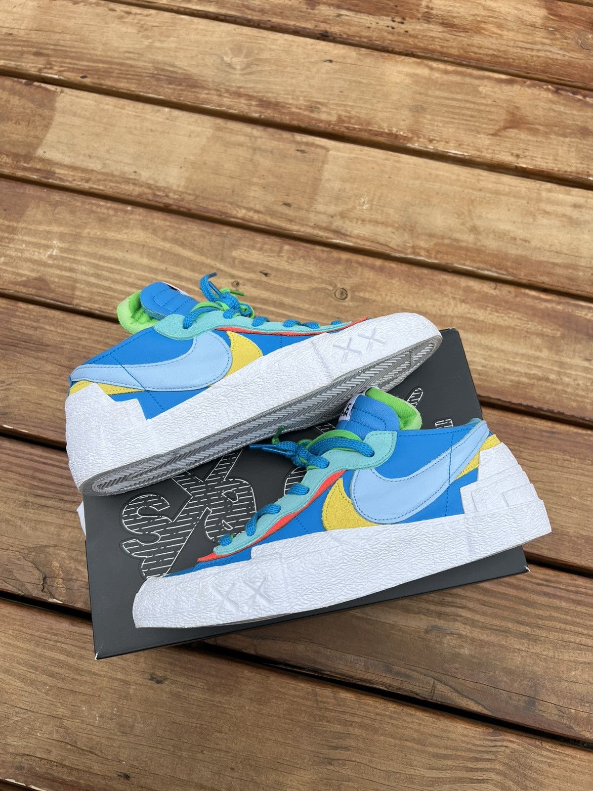 Kaws × Nike × Sacai Nike Sacai x Kaws blazer low Size US 9 / EU 42 - 1 Thumbnail