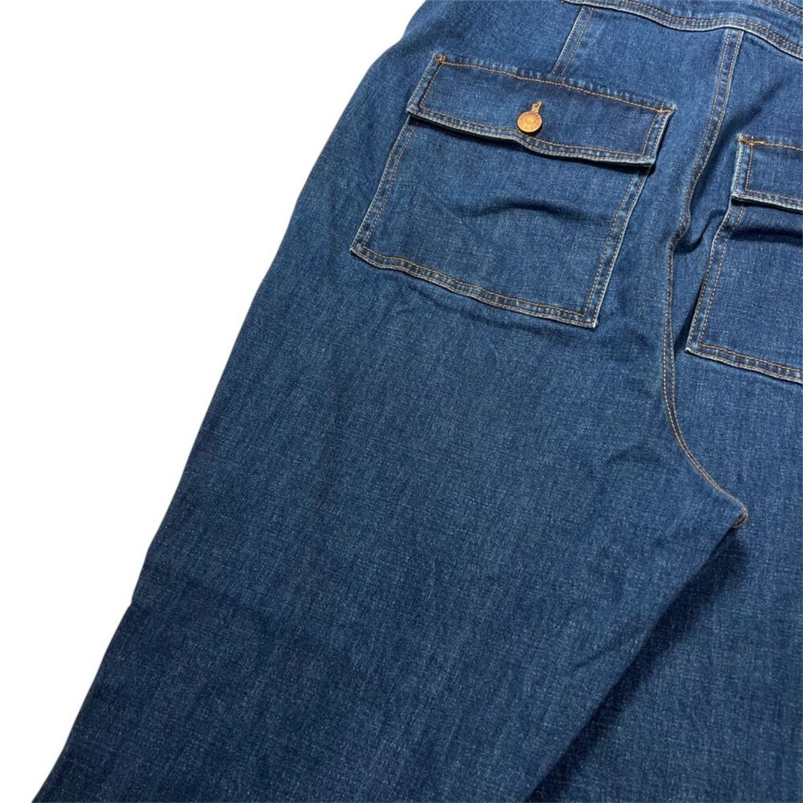 Madewell Madewell Indigo Denim Utility Jumpsuit Size 8 Size 30" / US 8 / IT 44 - 7 Thumbnail