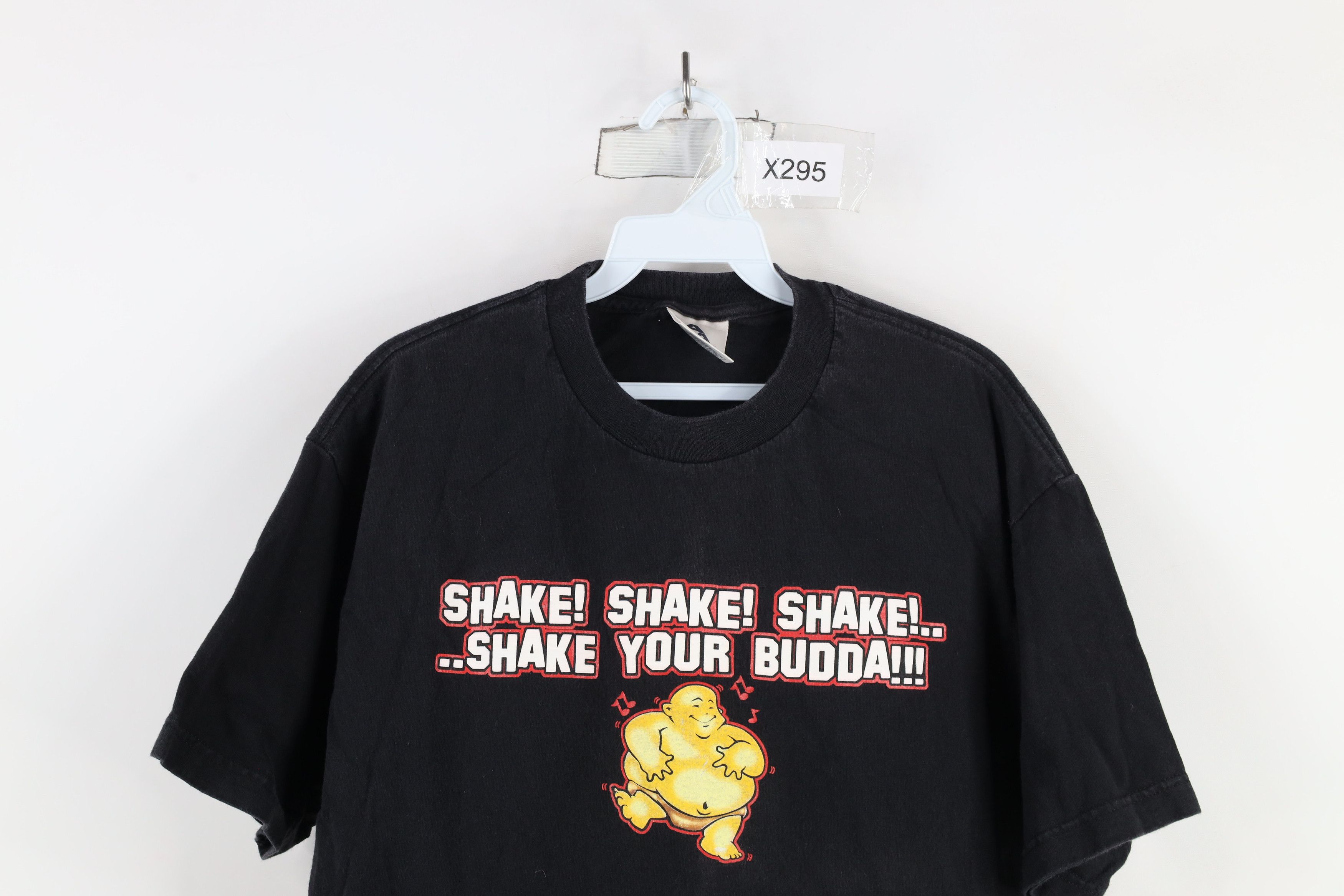 Vintage Vintage 90s Y2K Streetwear Your Buddha Short Sleeve T-Shirt Size US L / EU 52-54 / 3 - 2 Thumbnail