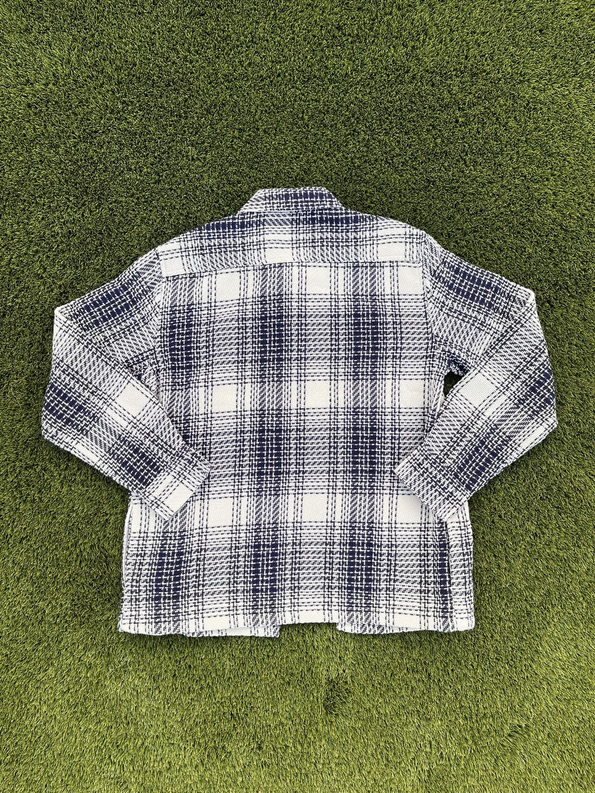 Common People Common People White/Navy Blue Flannel Size US M / EU 48-50 / 2 - 2 Thumbnail