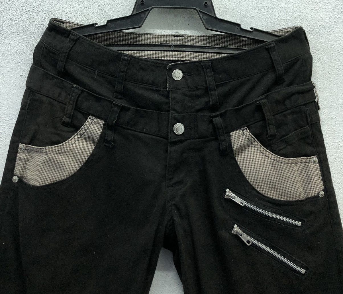 Vintage Bee Bell Black Cropped Pants with Contrast Pockets – Size 3 Size US 33 - 3 Thumbnail