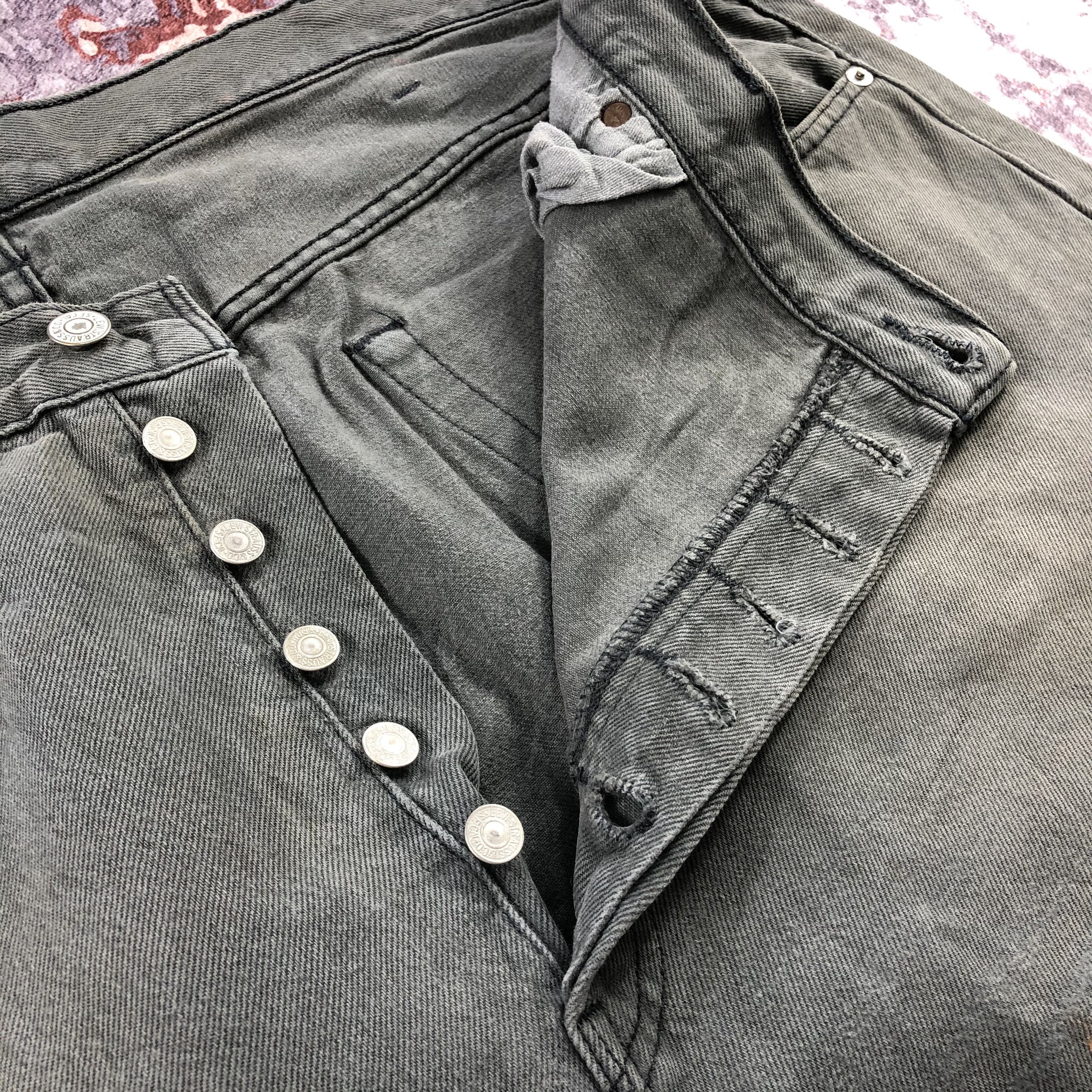 Levi's Vintage Distress Levis 501 Jeans-JM2289 Size US 44 / EU 60 - 10 Thumbnail